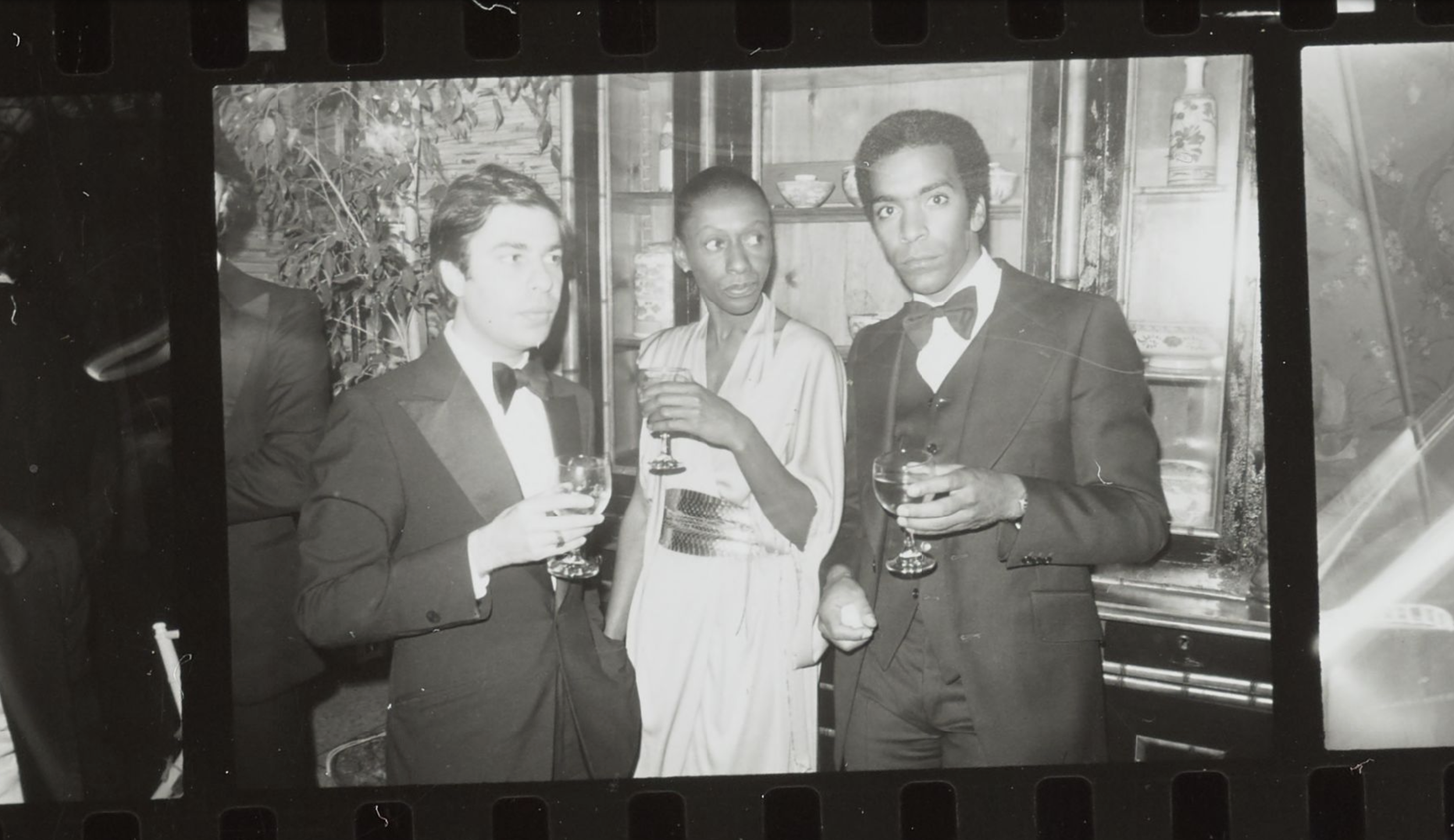 Andy Warhol Polaroids, Black-Tie Dinner Party, 1976