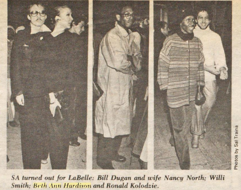 LaBelle's Opening Night Concert, WWD Nov. 1975