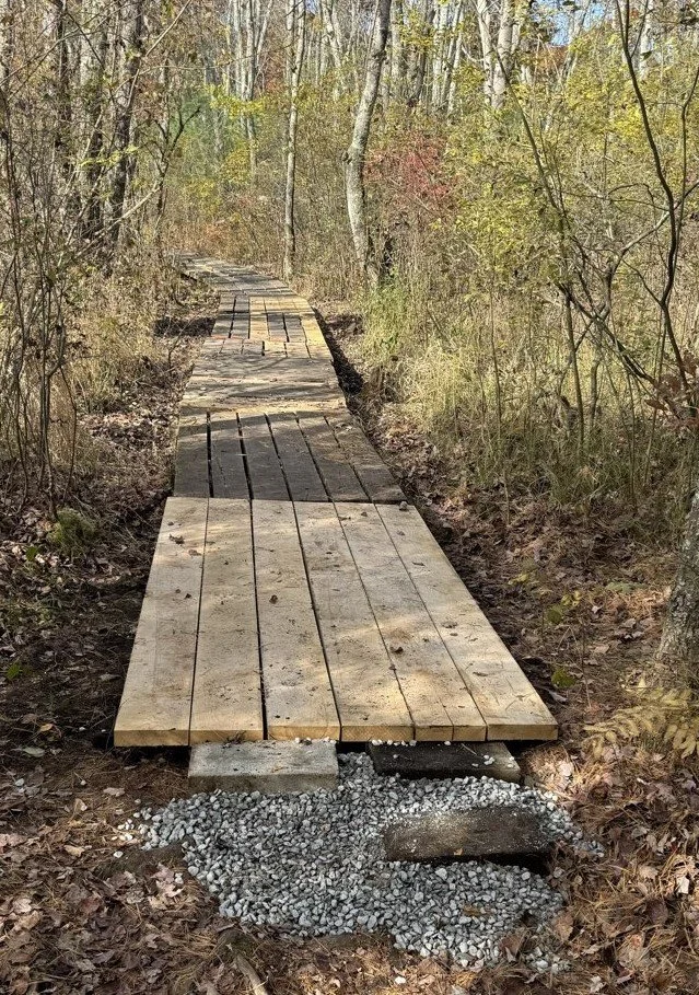 Thank You Rehoboth Land Trust Volunteers for Repairing the EHML Boardwalk!