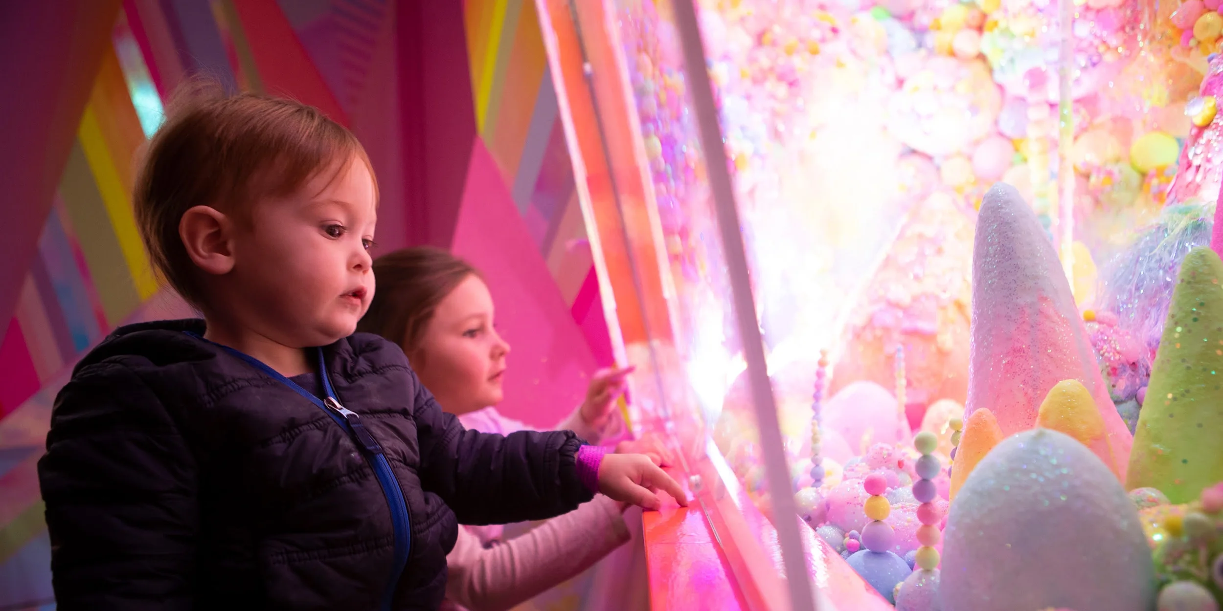Children Playing in Meow Wolf