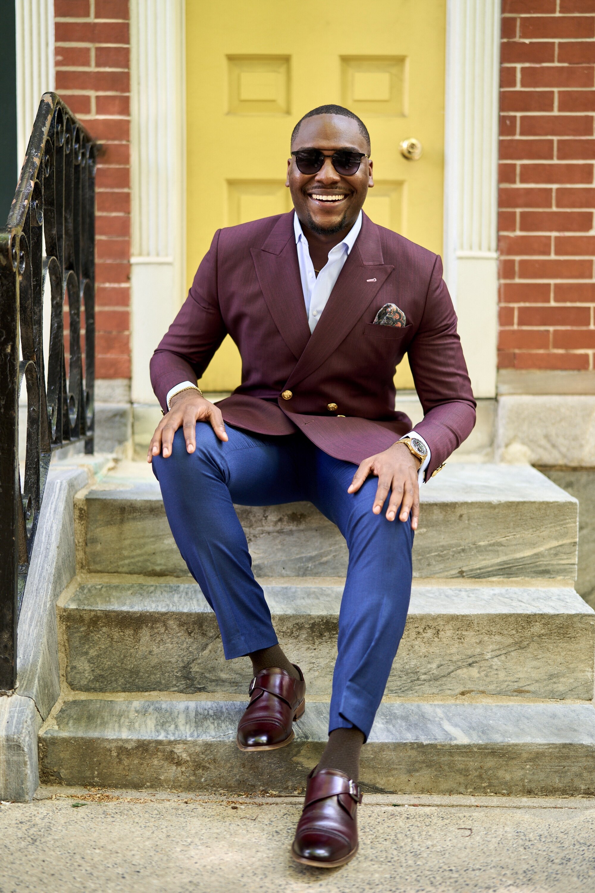 Burgundy Blazer with Navy Pants Outfits For Men 69 ideas  outfits   Lookastic