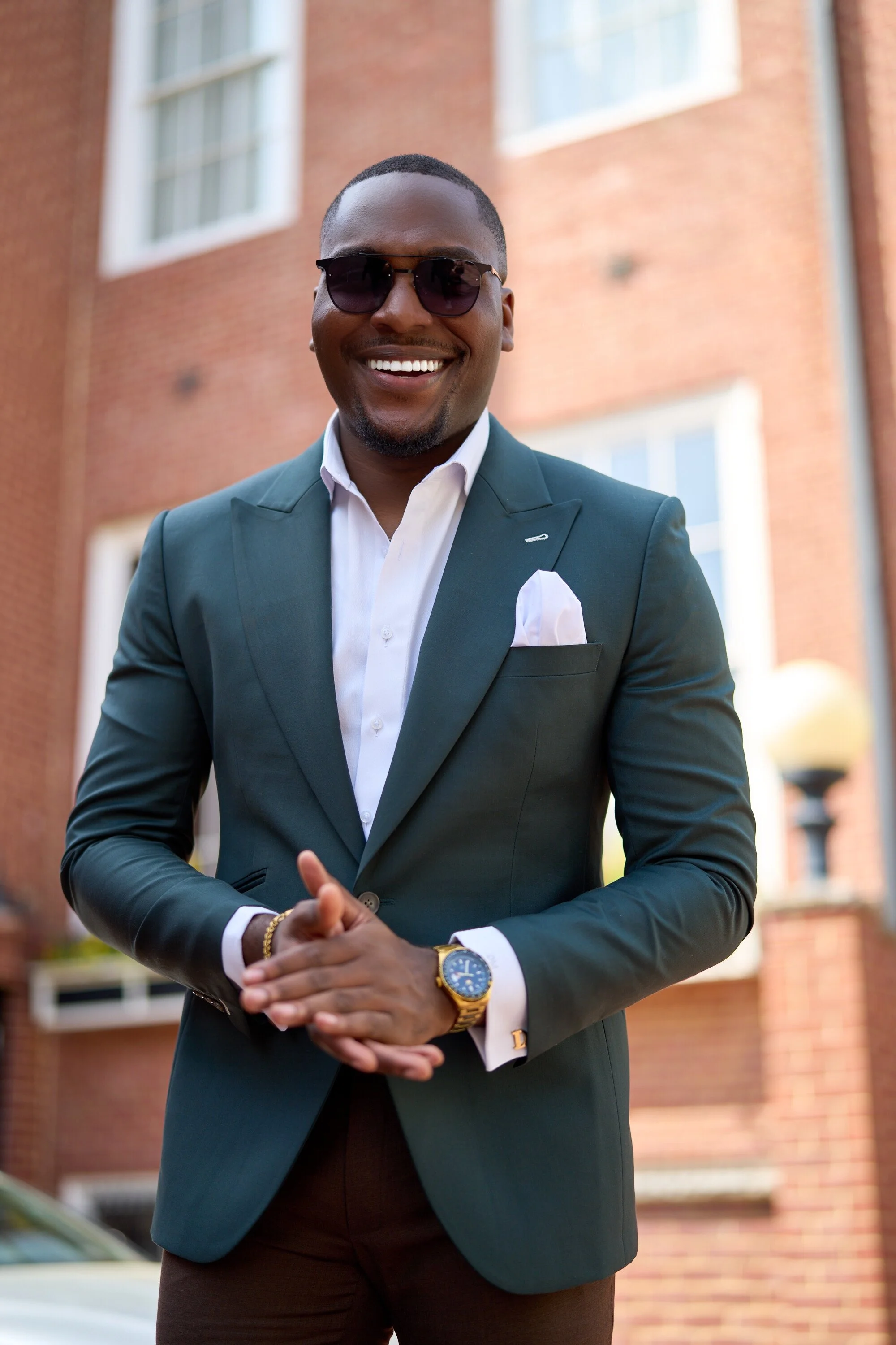 Forest Green Summer Blazer