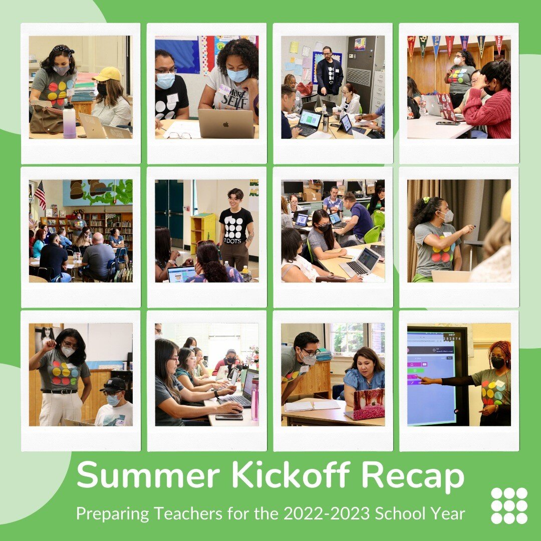 Last week we wrapped up our 2022 Summer Kickoff PD series with our teacher partners from LAUSD and CUSD! 

Summer Kickoff is a professional development aimed at providing our in-school teachers with everything they need to bring Get Coding into their