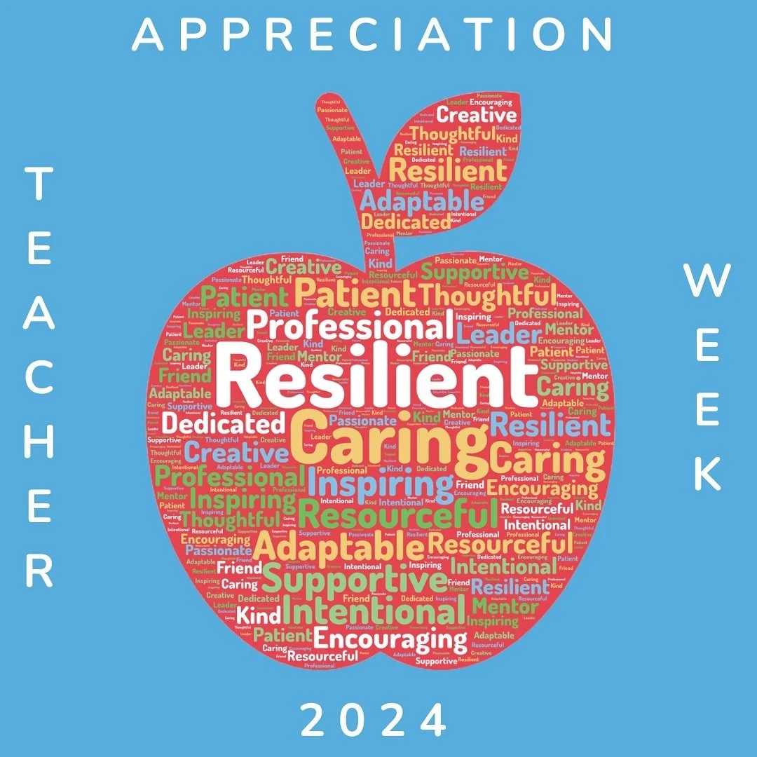 We requested our staff to provide words that describe the teachers they collaborate with. Although there are many, here are a select few that made a strong impression!

We extend our gratitude to all our teachers for exemplifying these values and tra