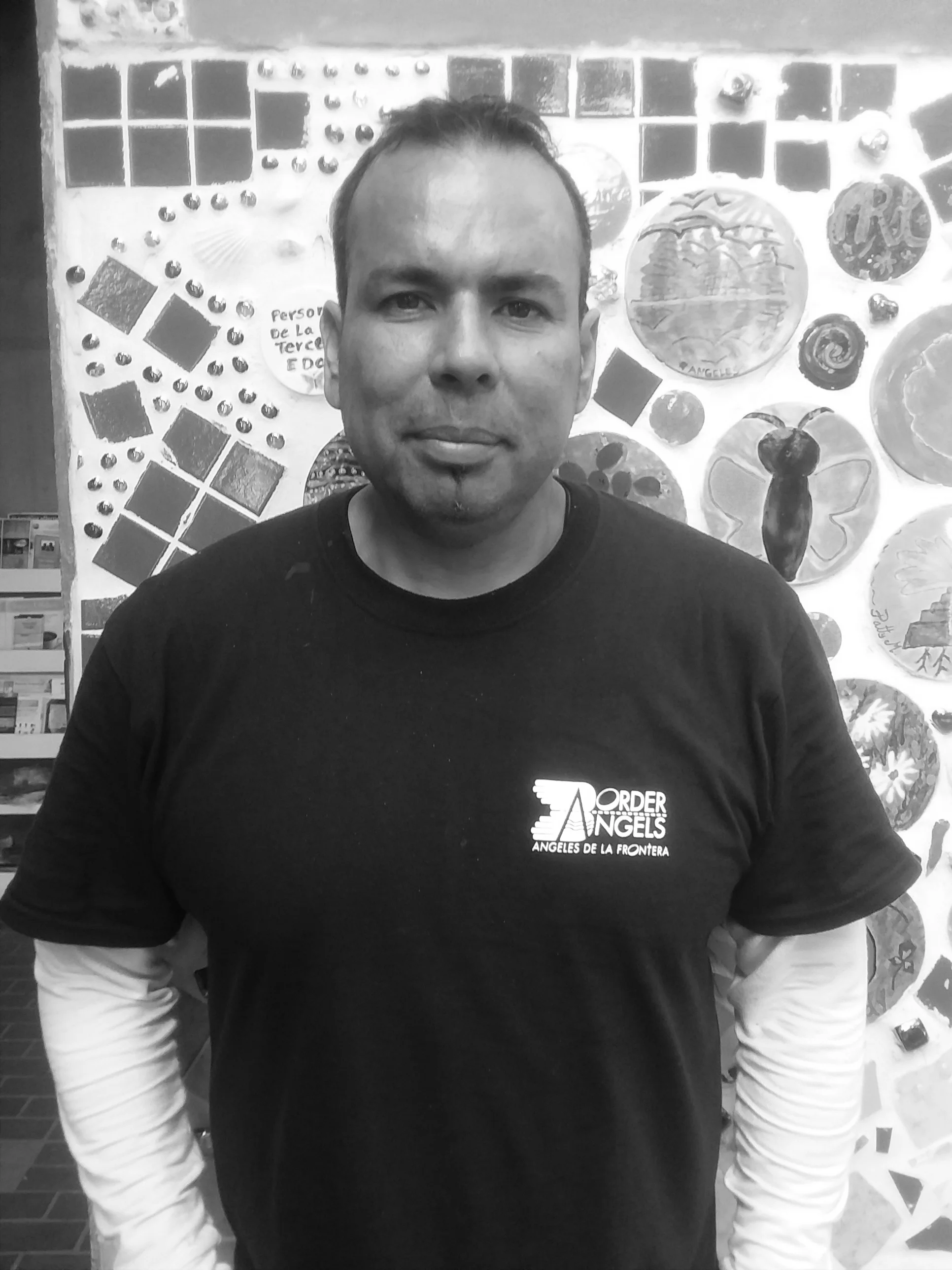 Hugo Castro Organization: Angeles De La Frontera, Tijuana Sister organization to Border Angels, San Diego. Hugo is the Board Director and a long time migrant and human rights activist. He helps to lead efforts of protecting and housing Tijuana migrants.