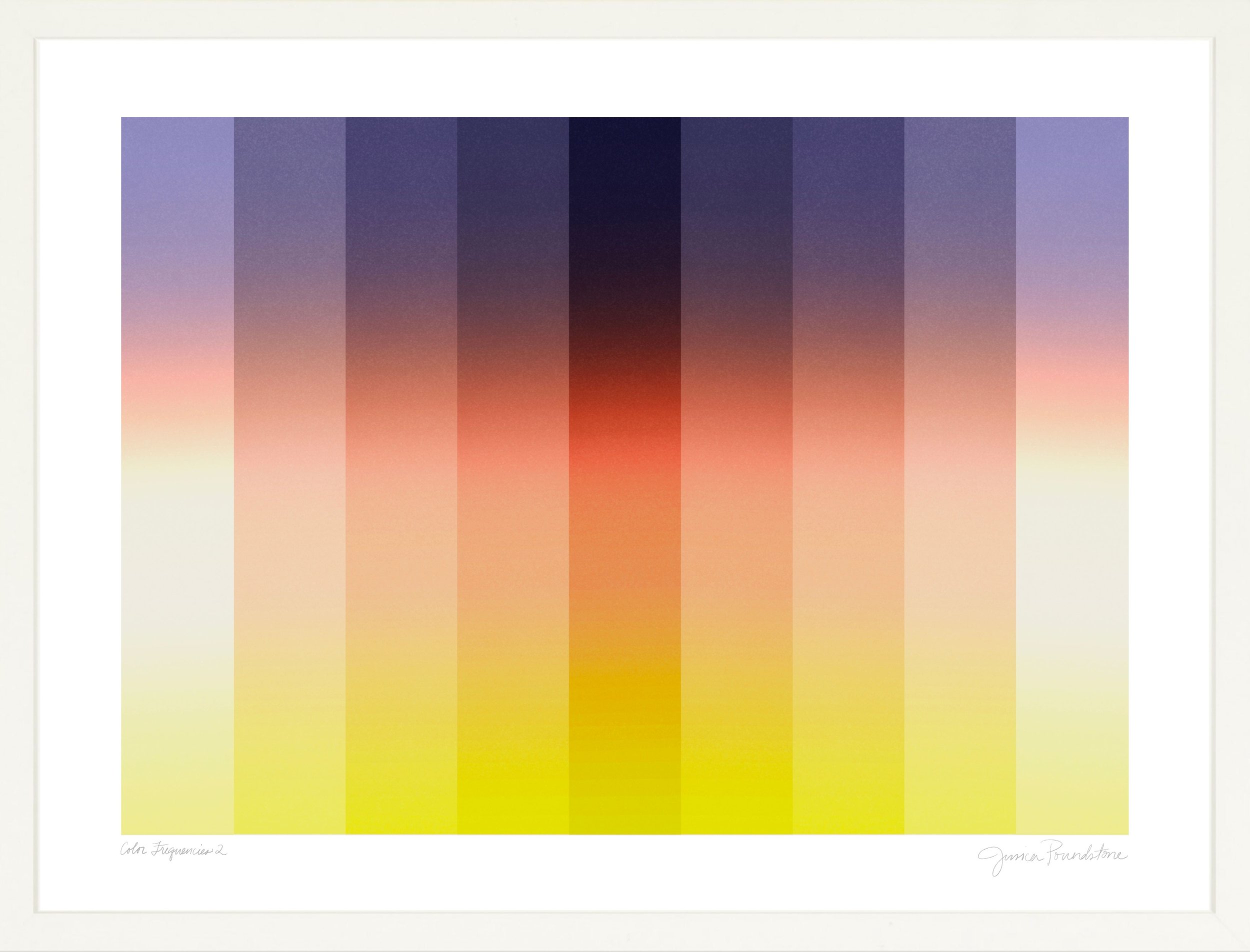 Color Frequencies 2 - White Gallery Frame - Jessica Poundstone.jpg