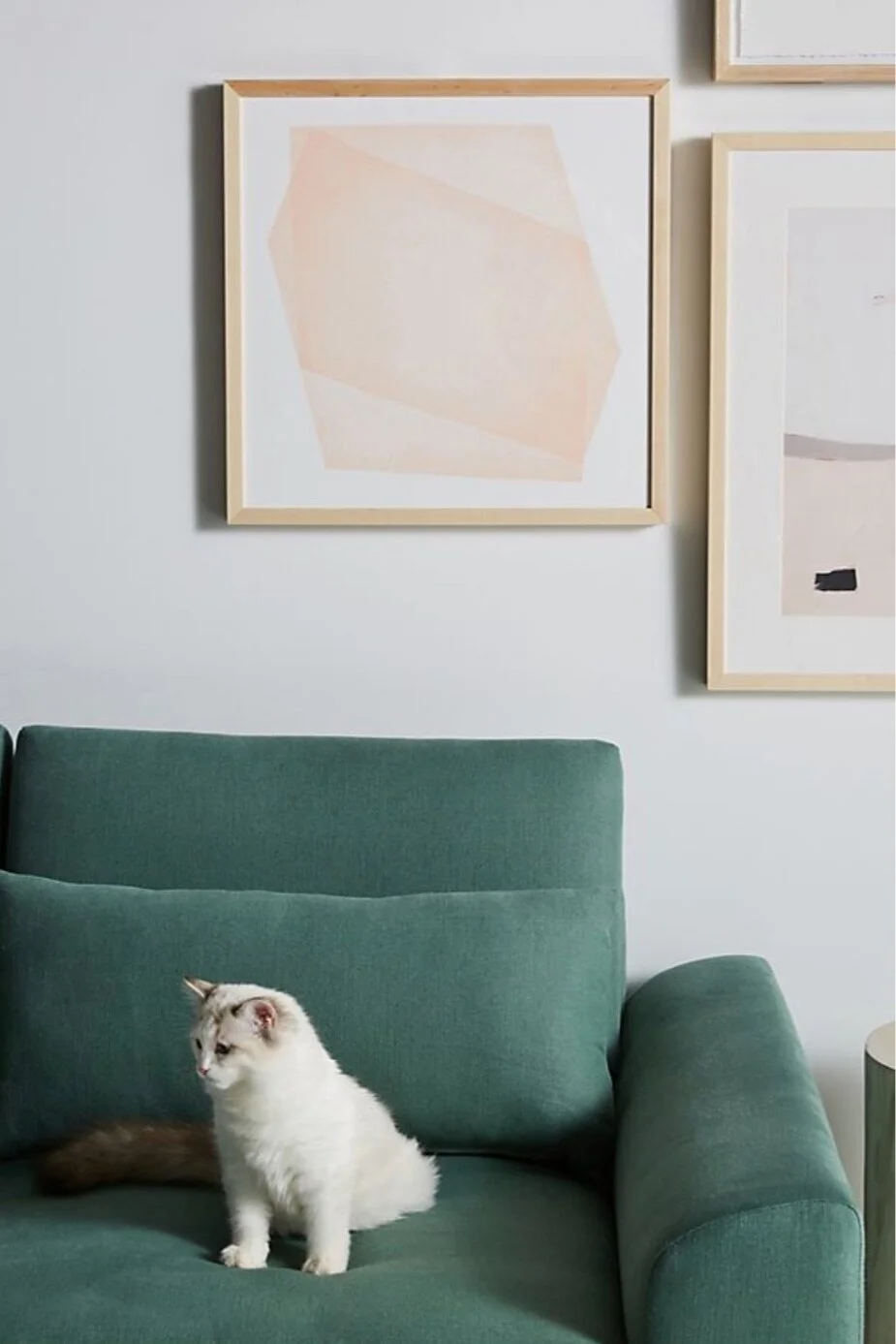 Pale Peach Structure: Soft Geometry available exclusively at Anthropologie!