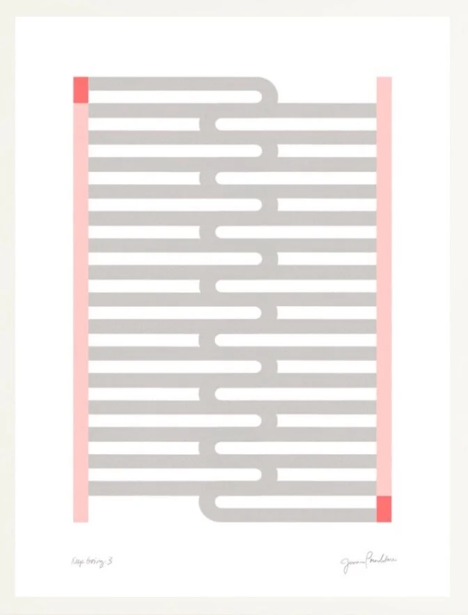 Keep-Going-3-Dove-Pink-Red-White-Gallery-Frame.jpg