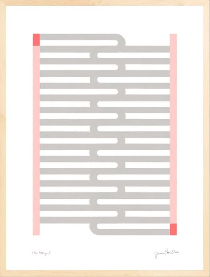 Keep-Going-3-Dove-Pink-Red-Natural-Gallery-Frame.jpg