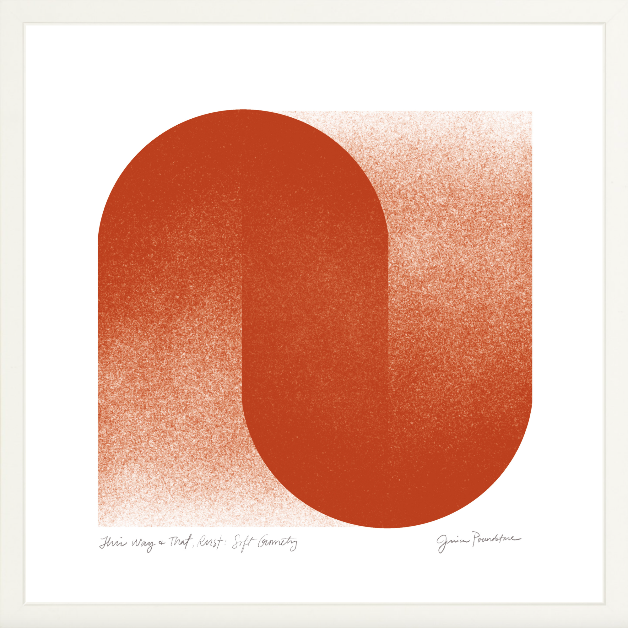 This Way and That In Rust - Soft Geometry - White Gallery Frame - Jessica Poundstone.png