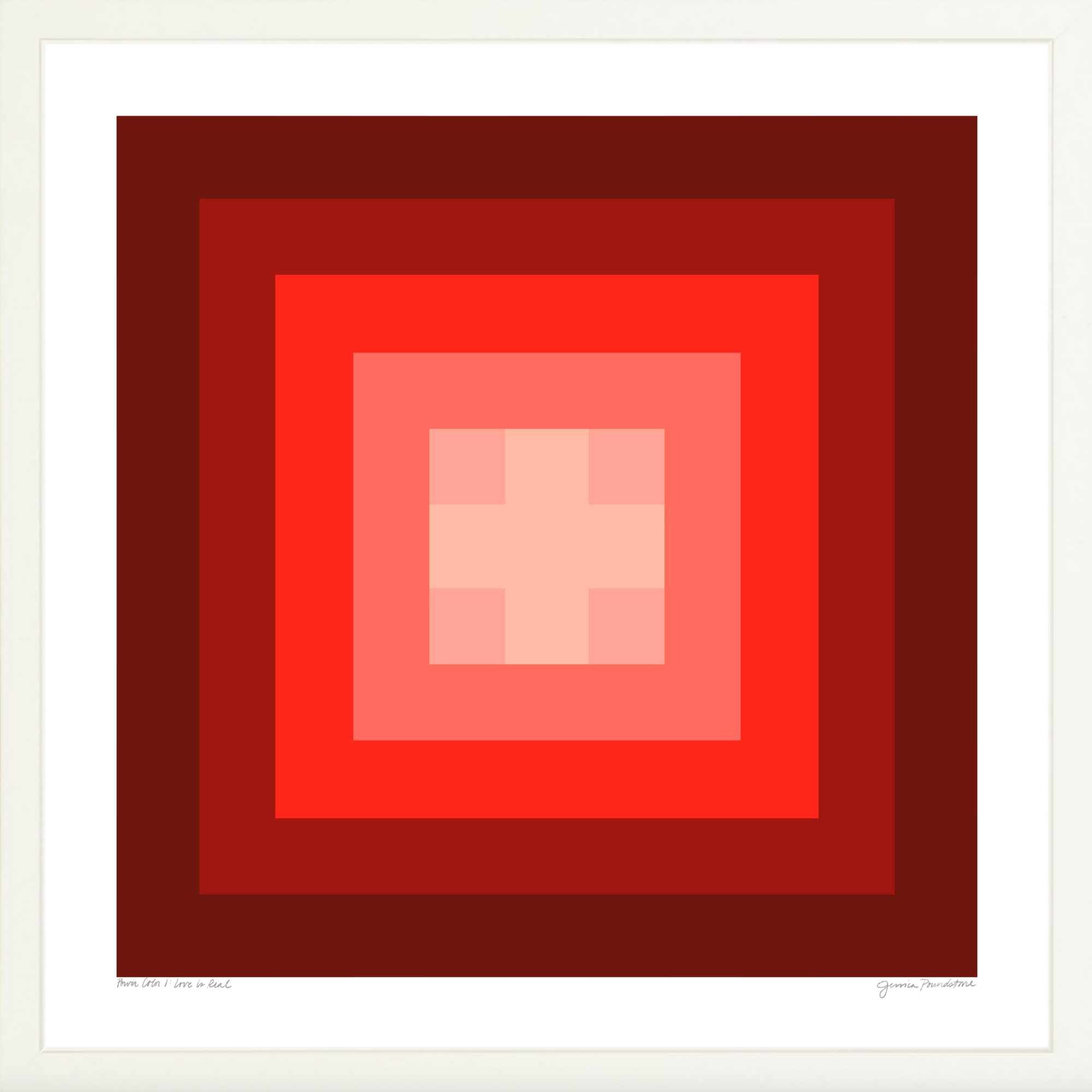 Power Color 1 Burgundy to Blush - White Gallery Frame - Jessica Poundstone.png