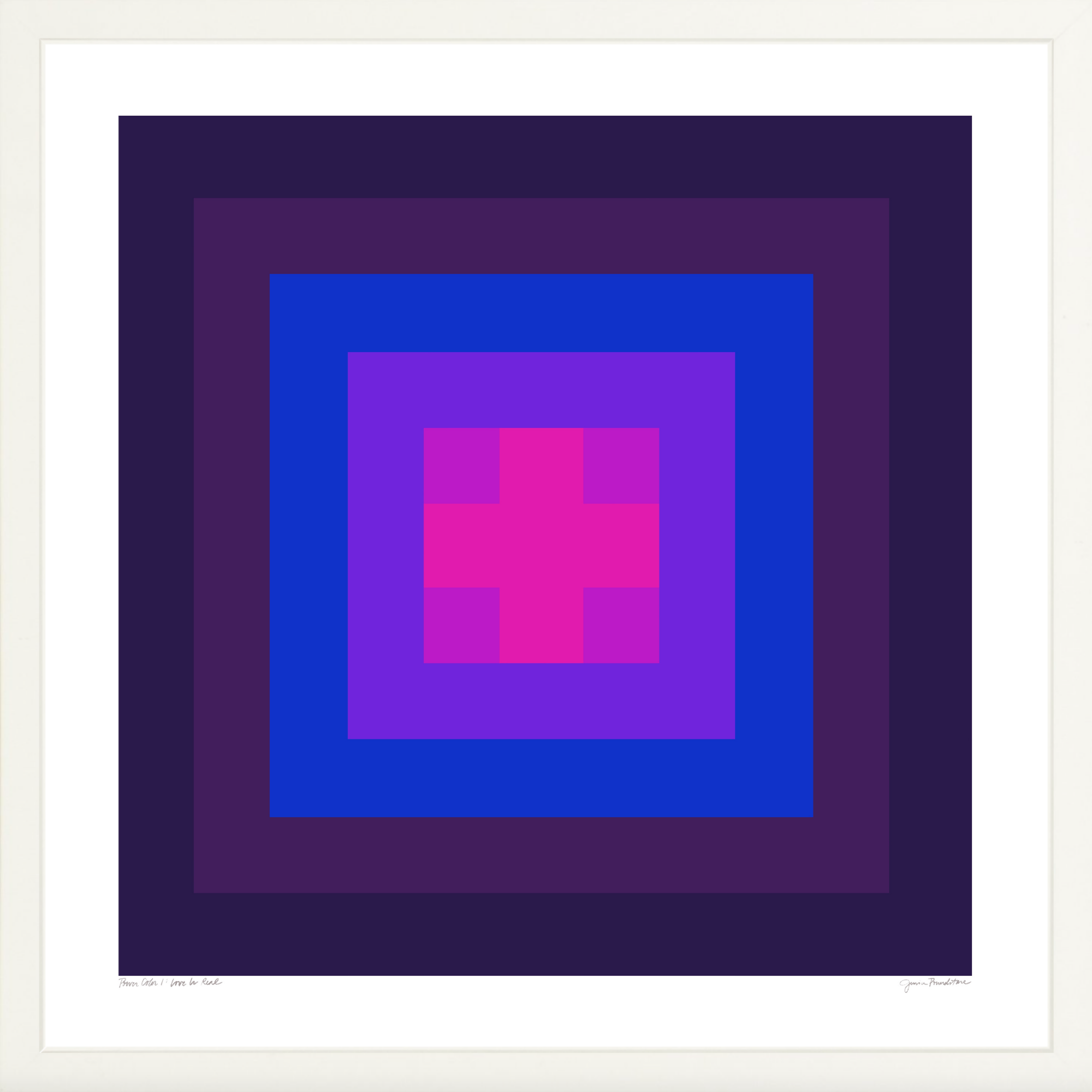 Power Color 1 Plum to Bubblegum - White Gallery Frame - Jessica Poundstone.png