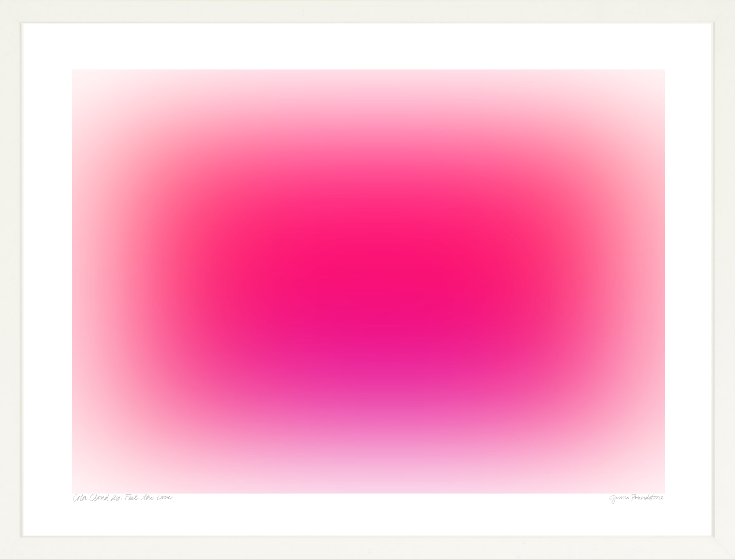 Color Cloud 26 - Feel the Love - White Gallery Frame - Jessica Poundstone.png