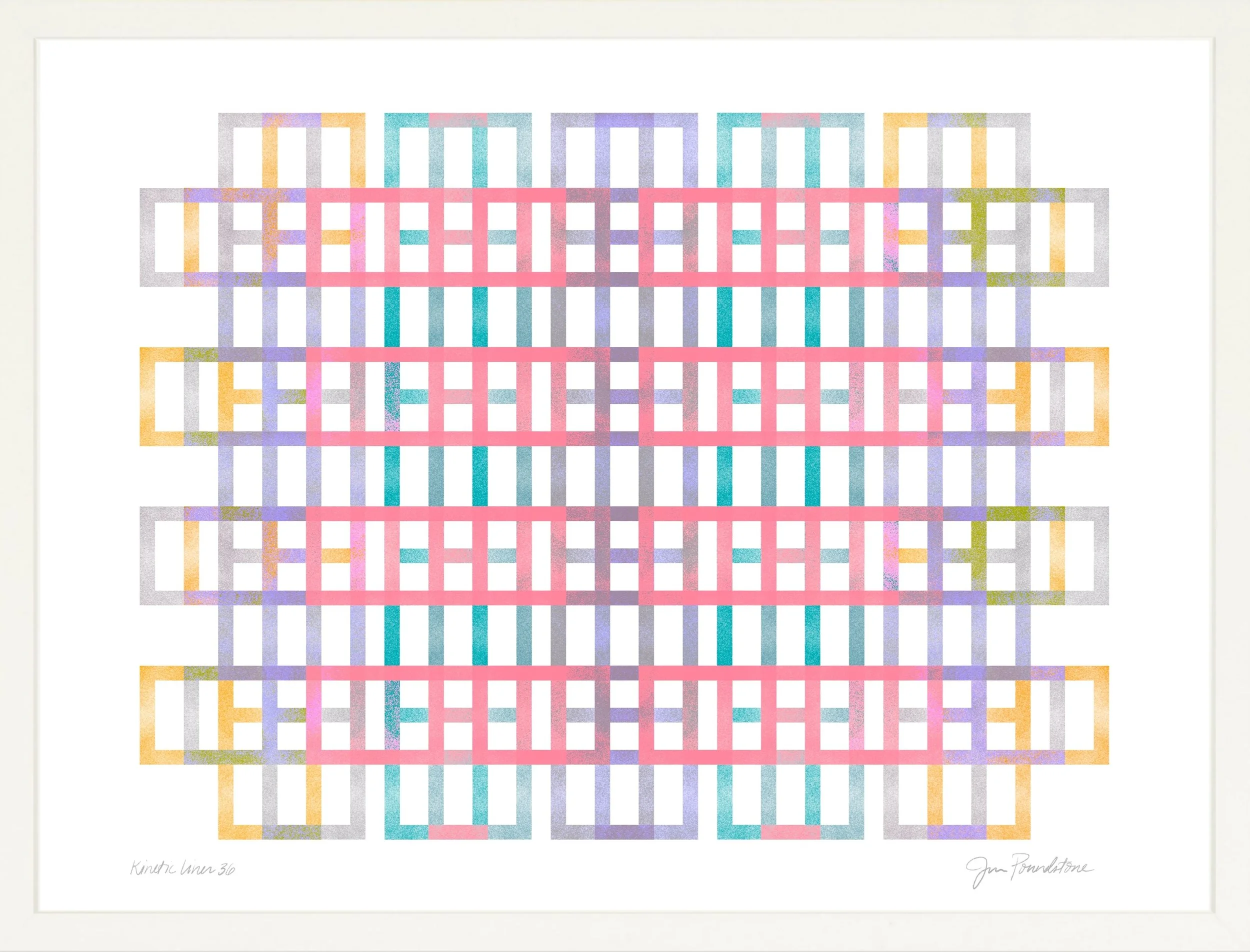Kinetic Lines 36 - White Gallery Frame - Jessica Poundstone.jpg