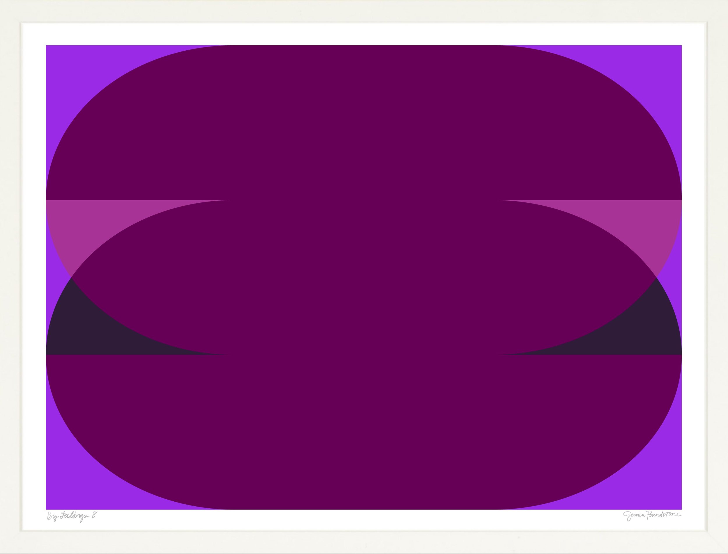 Big Feelings 8 - White Gallery Frame - Jessica Poundstone.jpg