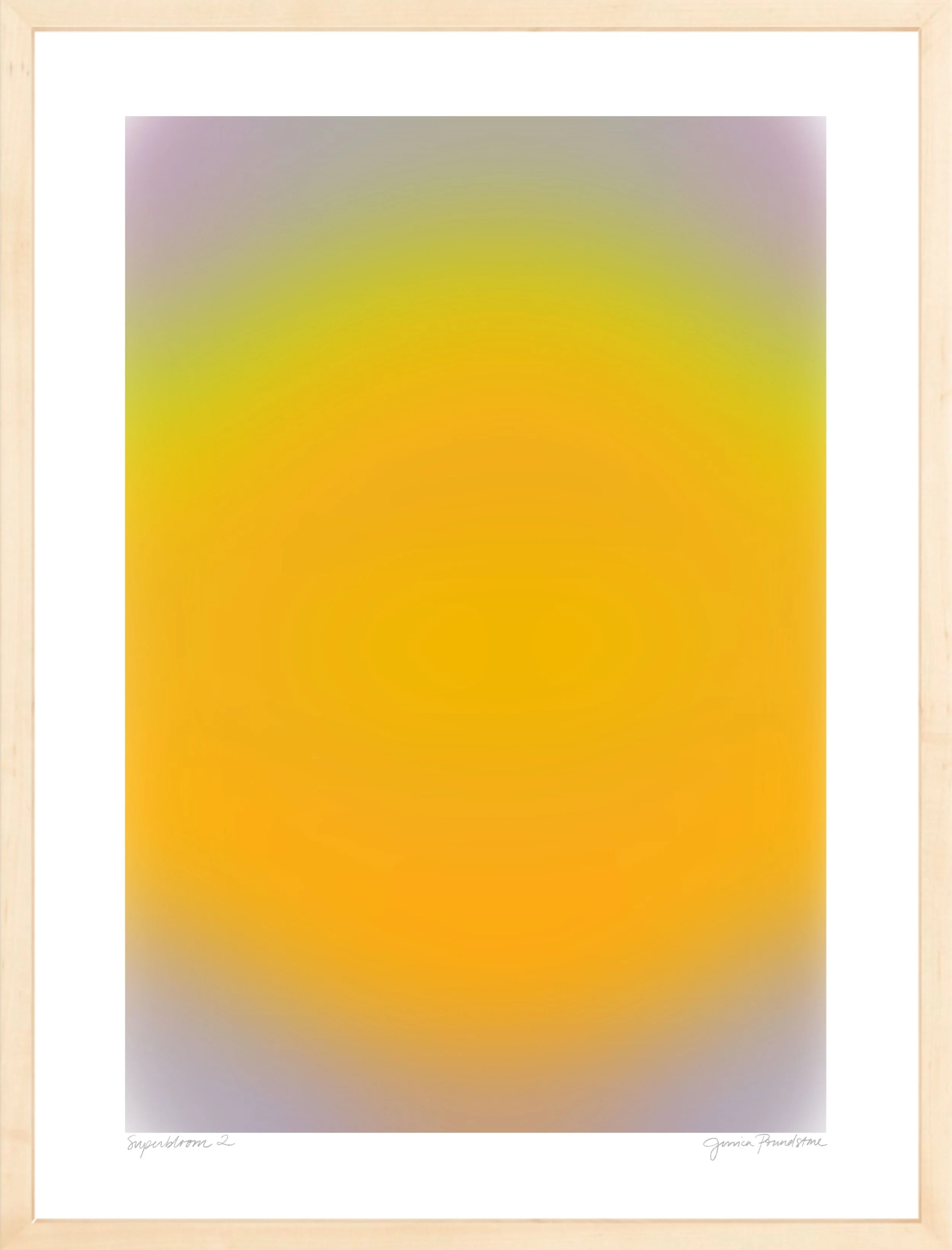 Superbloom 2 - Natural Wood Frame - Jessica Poundstone.jpg