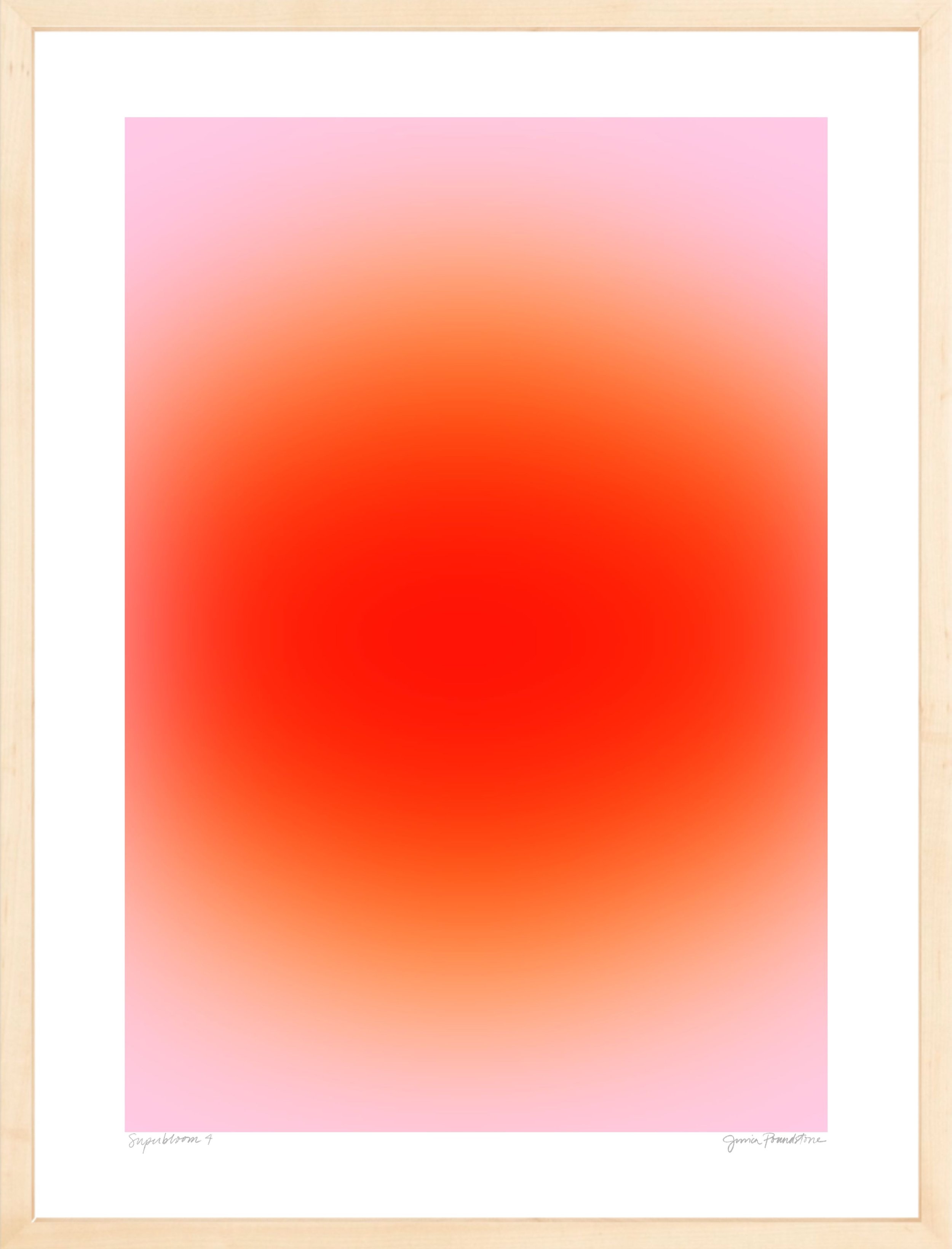 Superbloom 4 - Natural Wood Frame - Jessica Poundstone.jpg