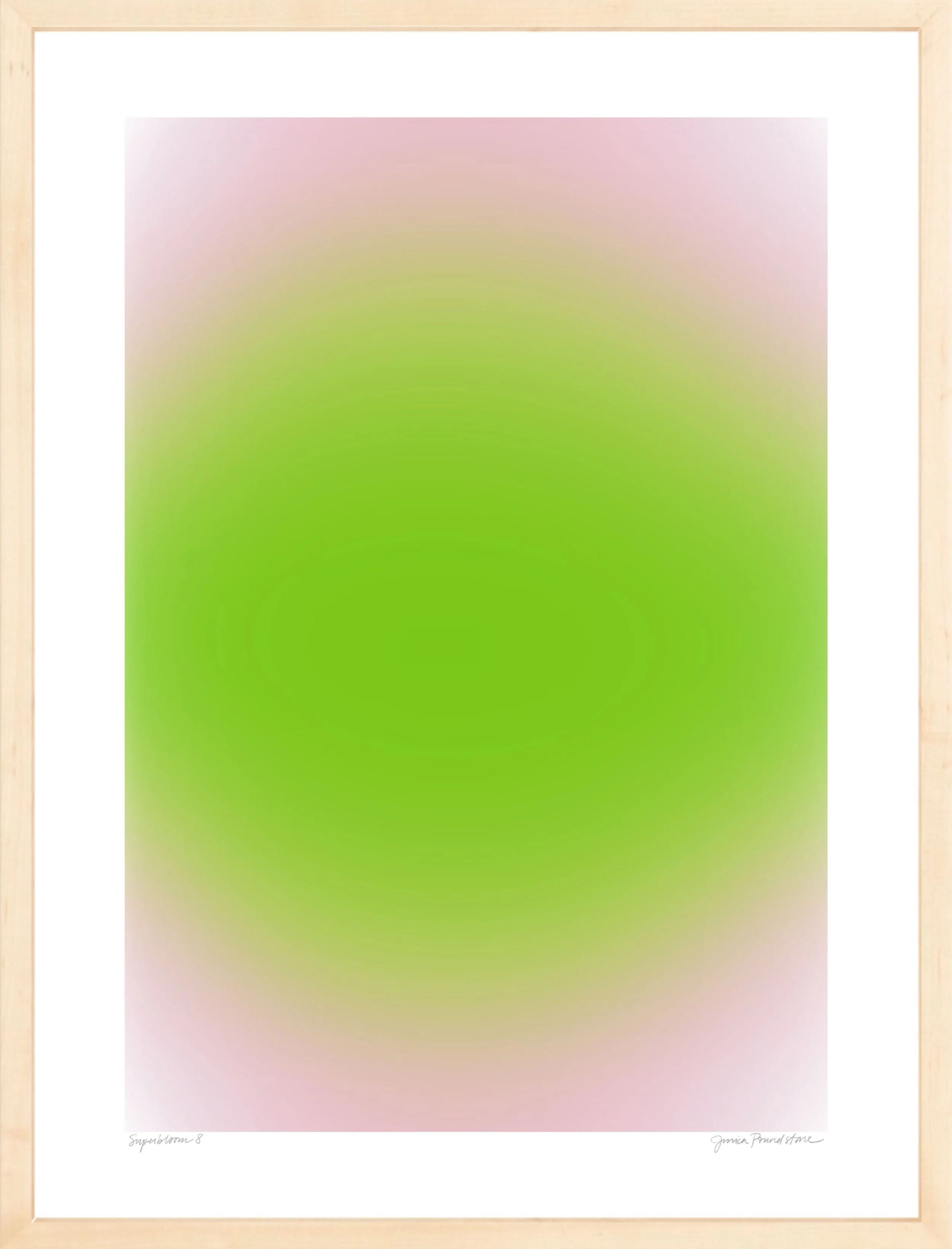 Superbloom 8 - Natural Wood Frame - Jessica Poundstone.jpg