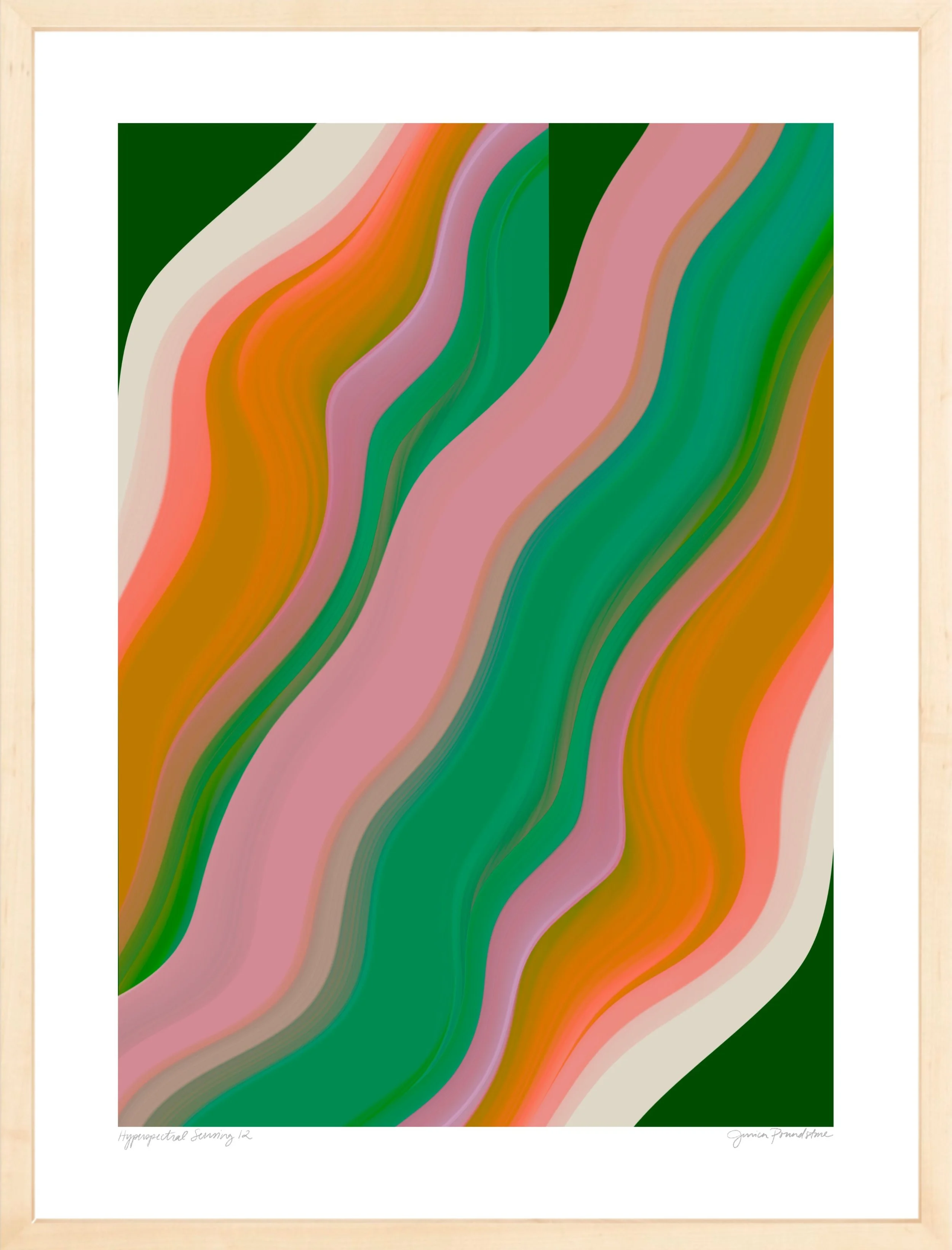 Hyperspectral Sensing 12 - Natural Wood Frame - Jessica Poundstone.jpg