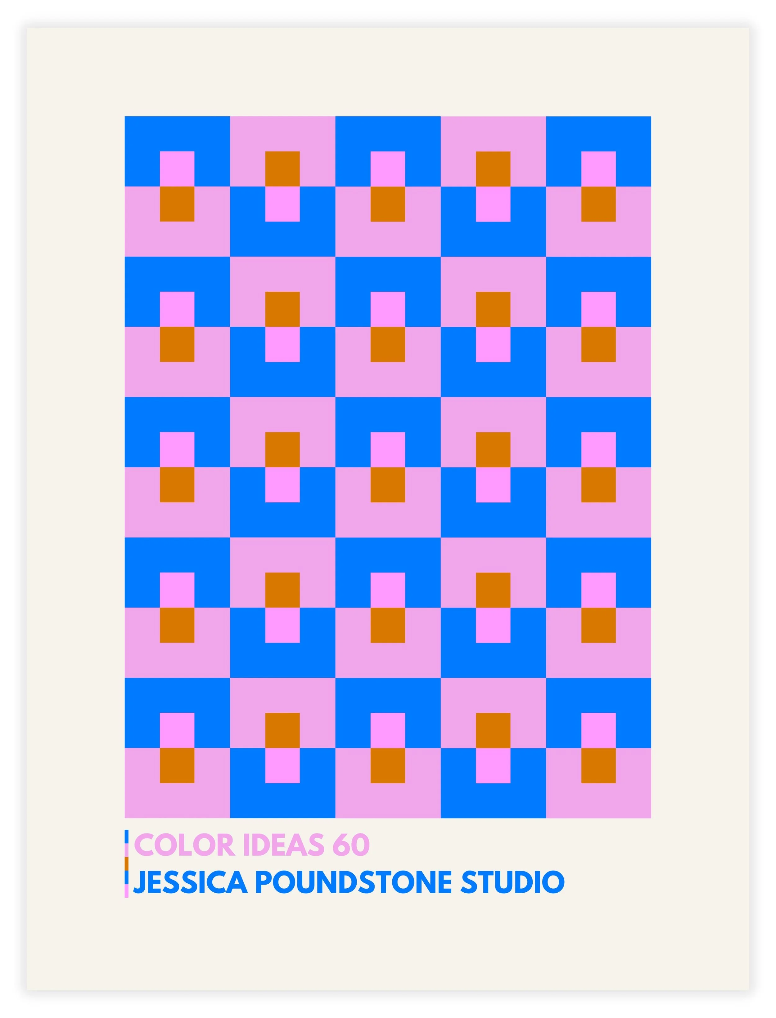 Color Ideas 60 Poster - On Paper - Jessica Poundstone Studio.jpg