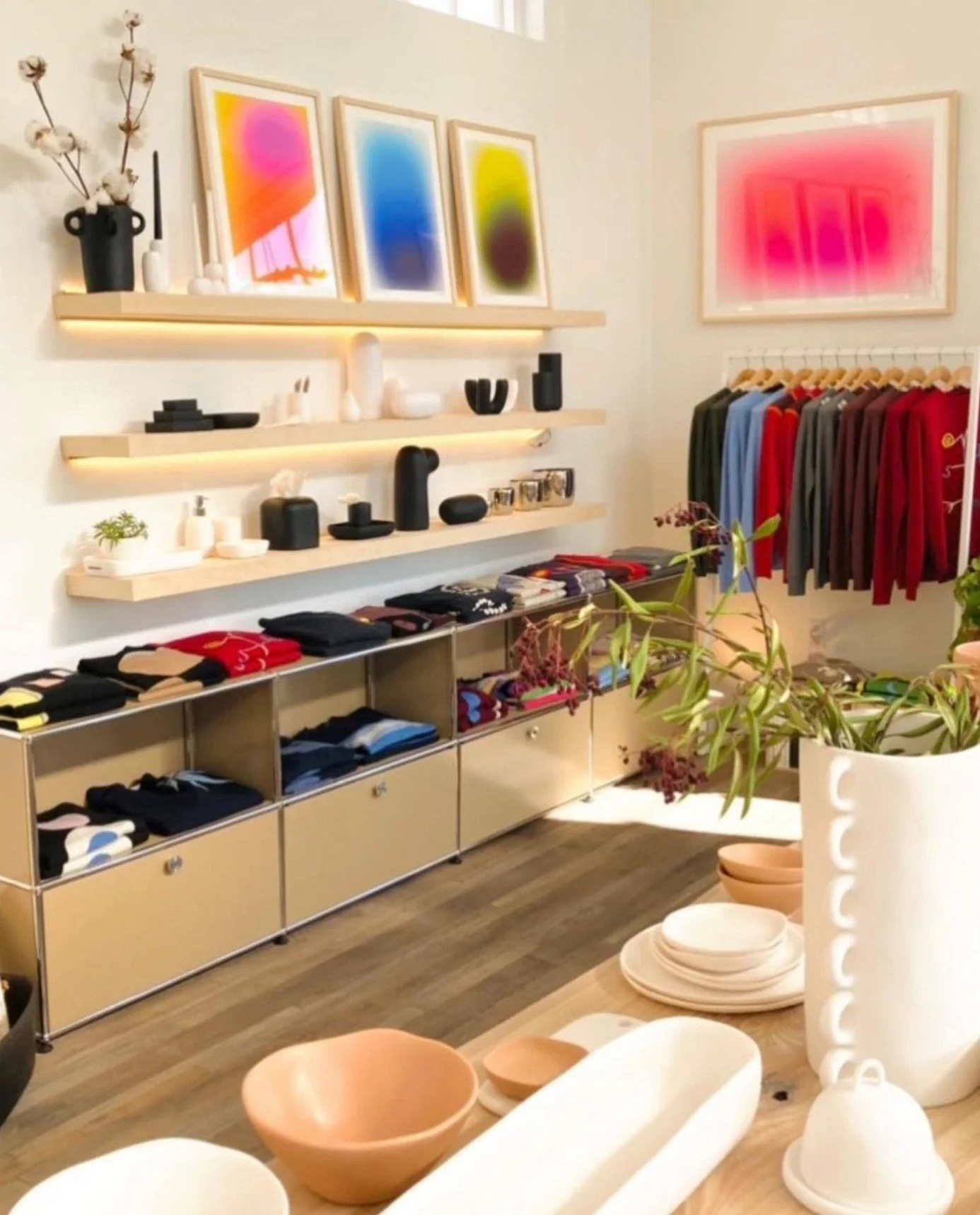 Color Clouds at Tina Frey Montecito popup