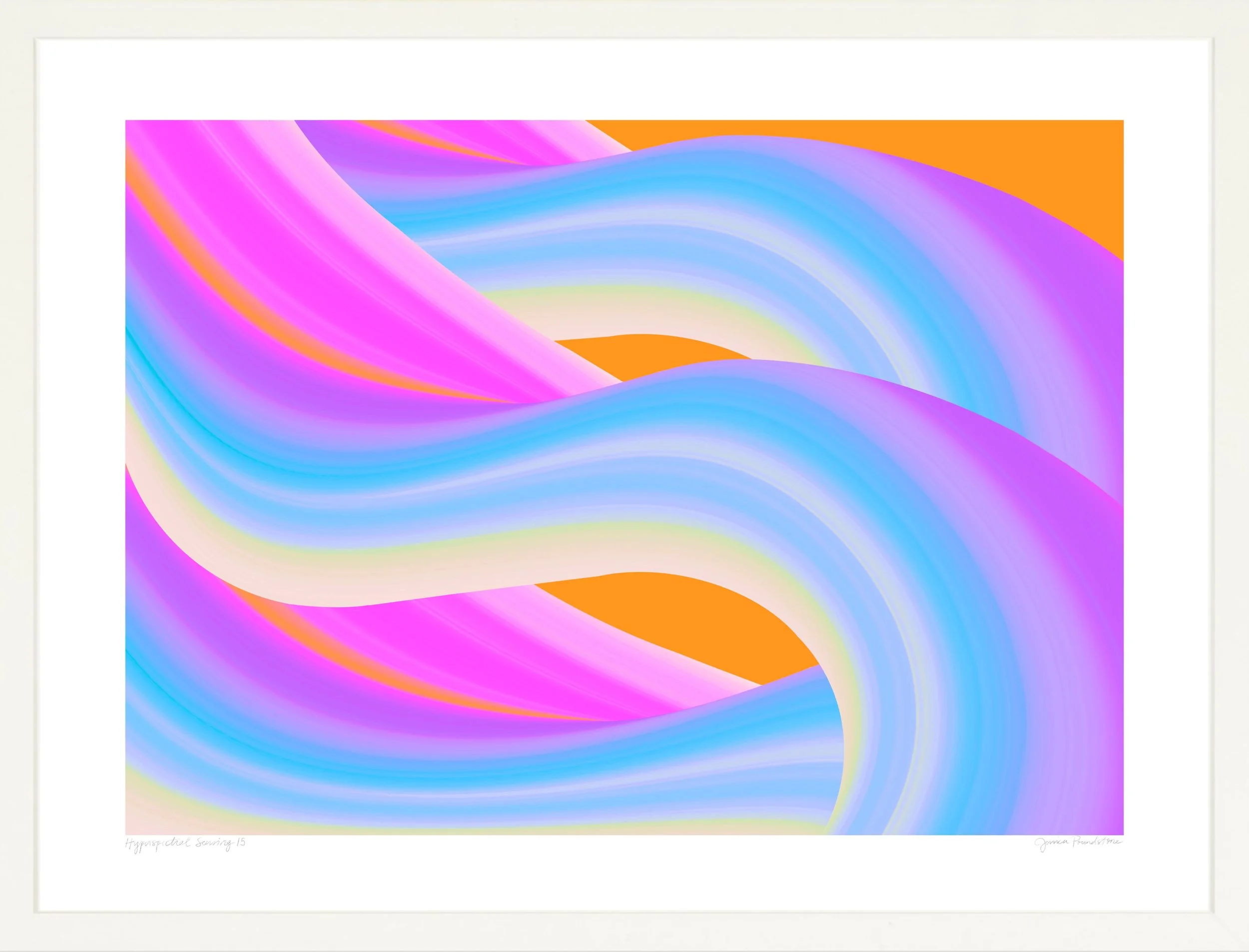Hyperspectral Sensing 15 - White Gallery Frame - Jessica Poundstone.jpg