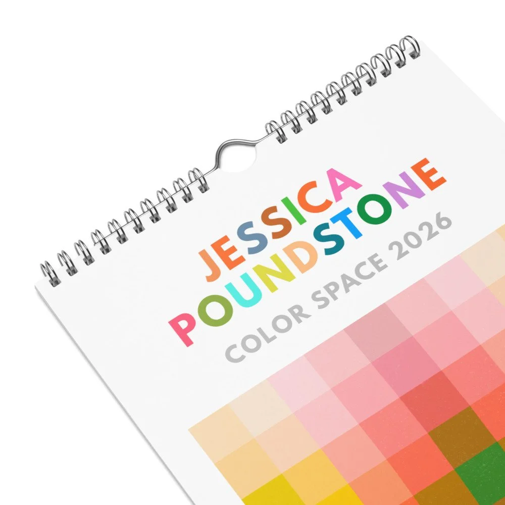 Front Cover - Diagonal - Jessica Poundstone Studio Calendar.jpg