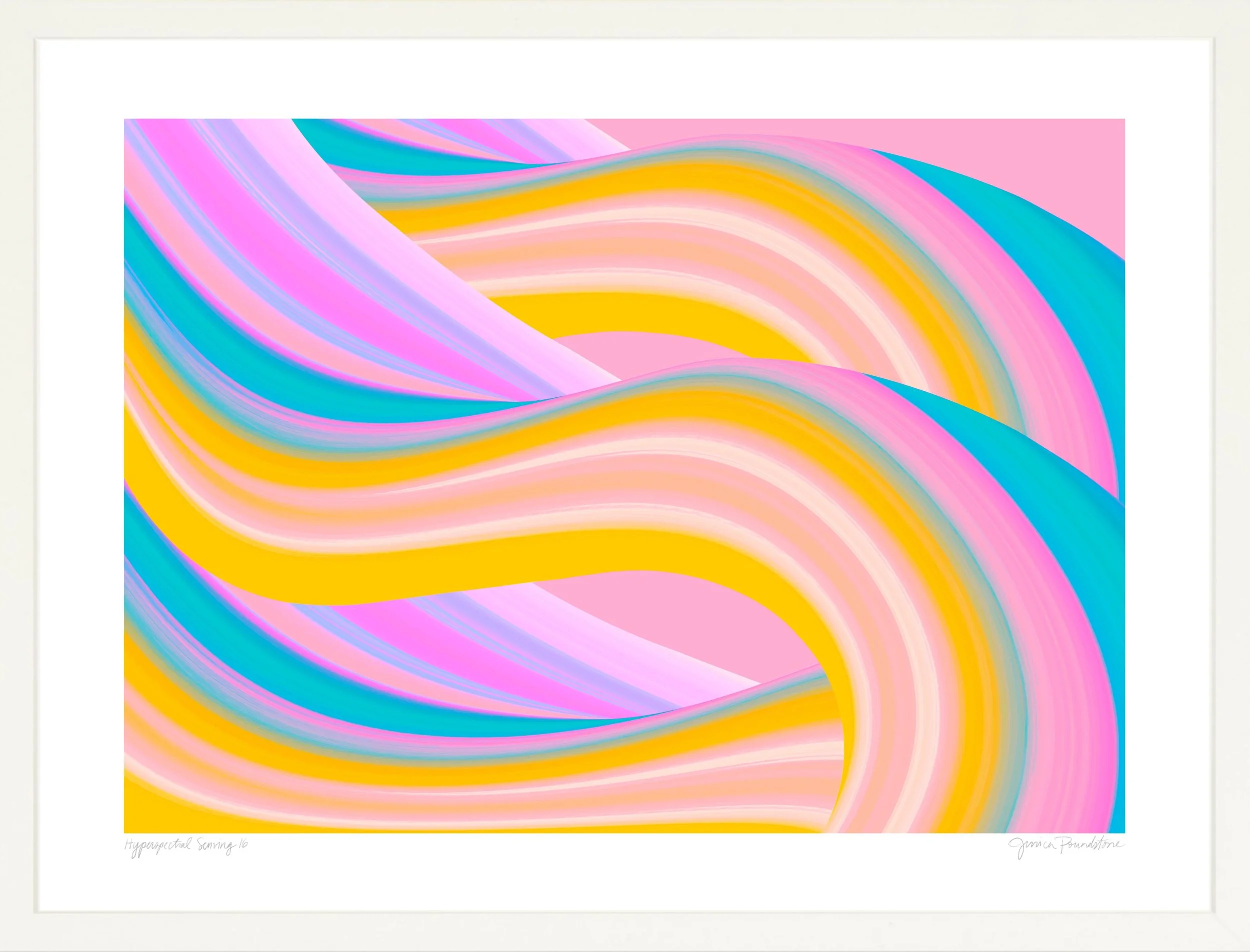 Hyperspectral Sensing 16 - White Gallery Frame - Jessica Poundstone.jpg