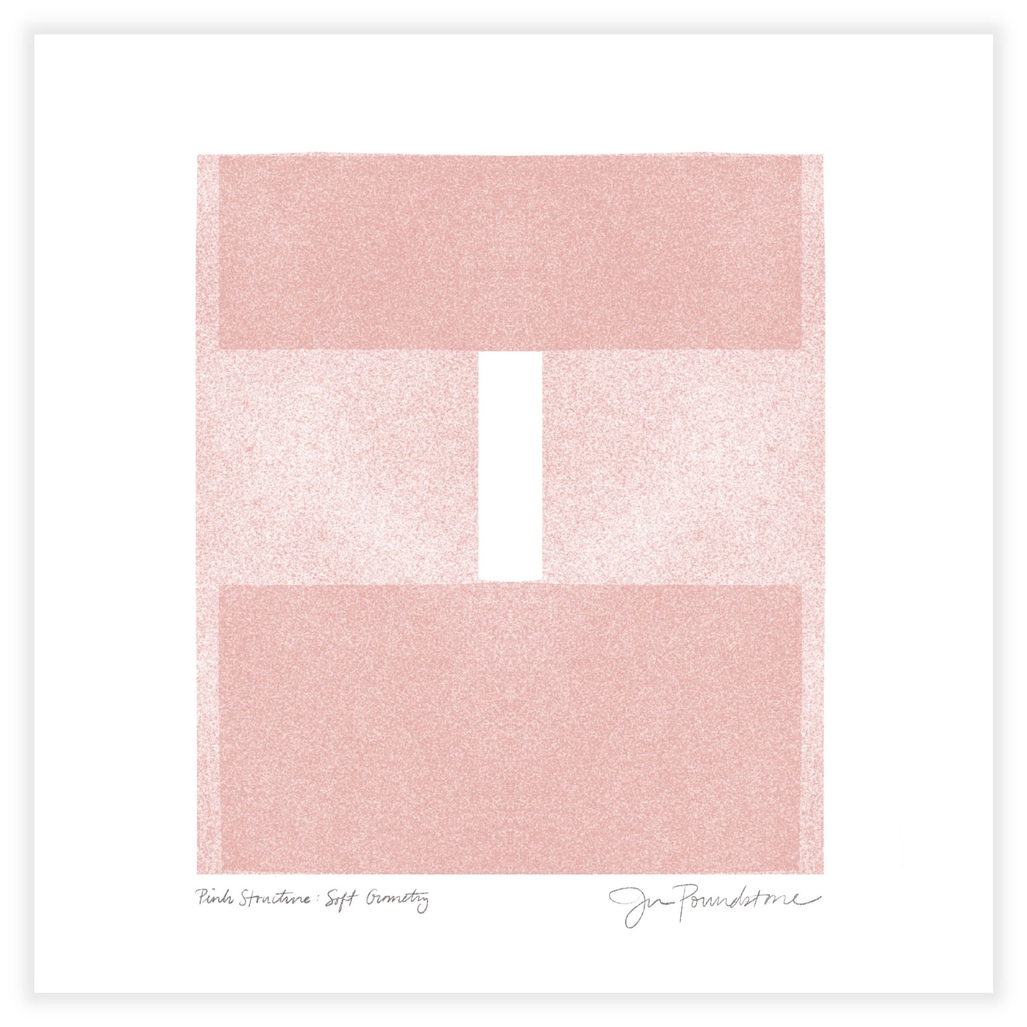 Soft Geometry - Pink Structure - On Paper.jpg