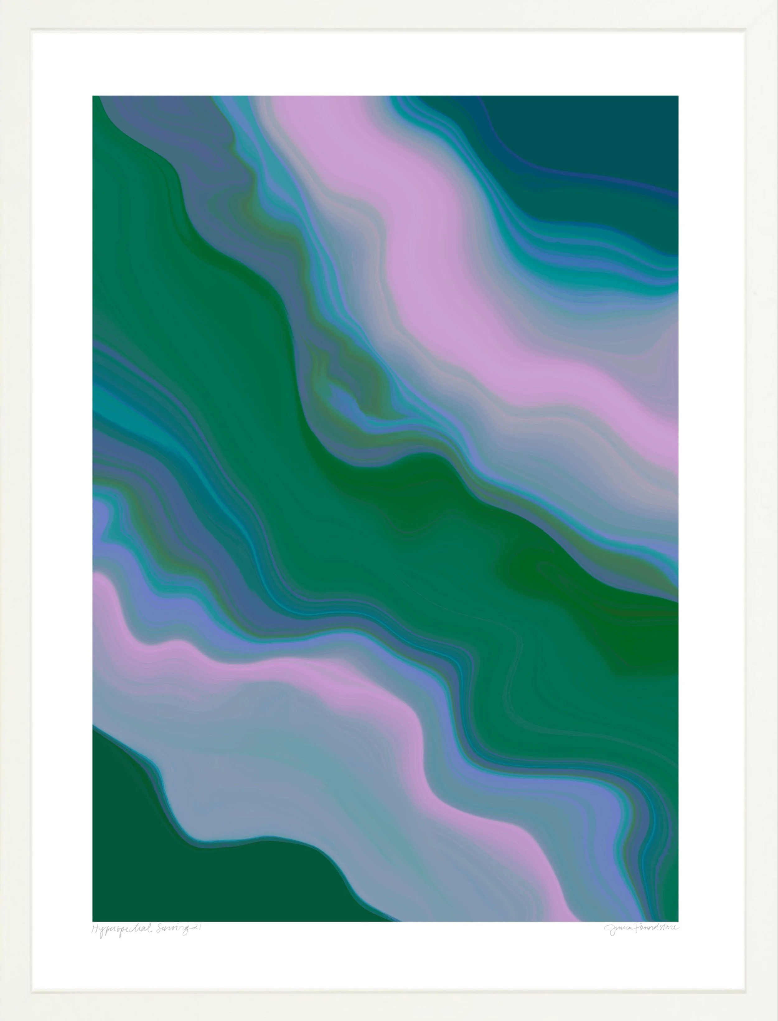 Hyperspectral Sensing 21 - White Gallery Frame - Jessica Poundstone.jpg