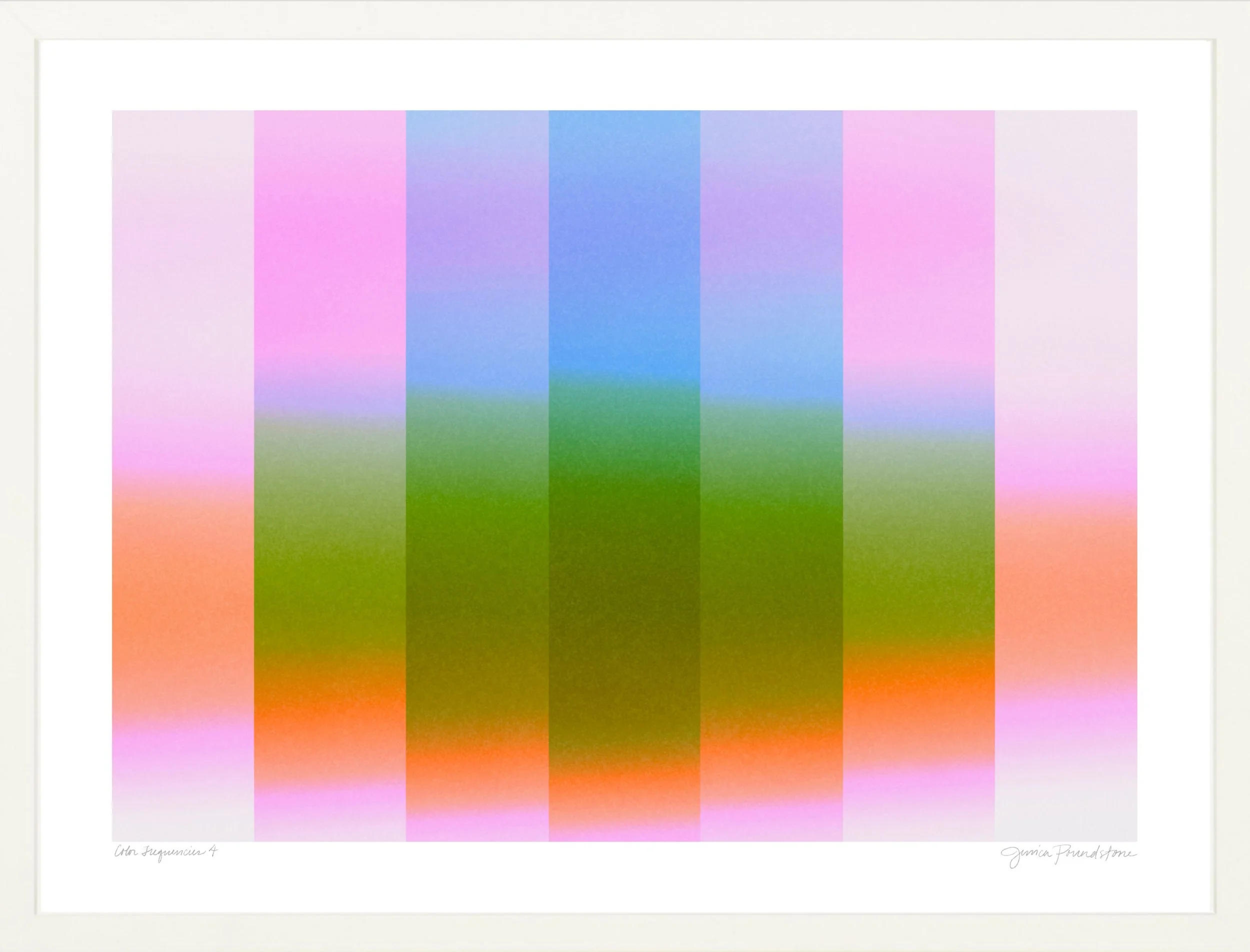 Color Frequencies 4 - White Gallery Frame - Jessica Poundstone.jpg