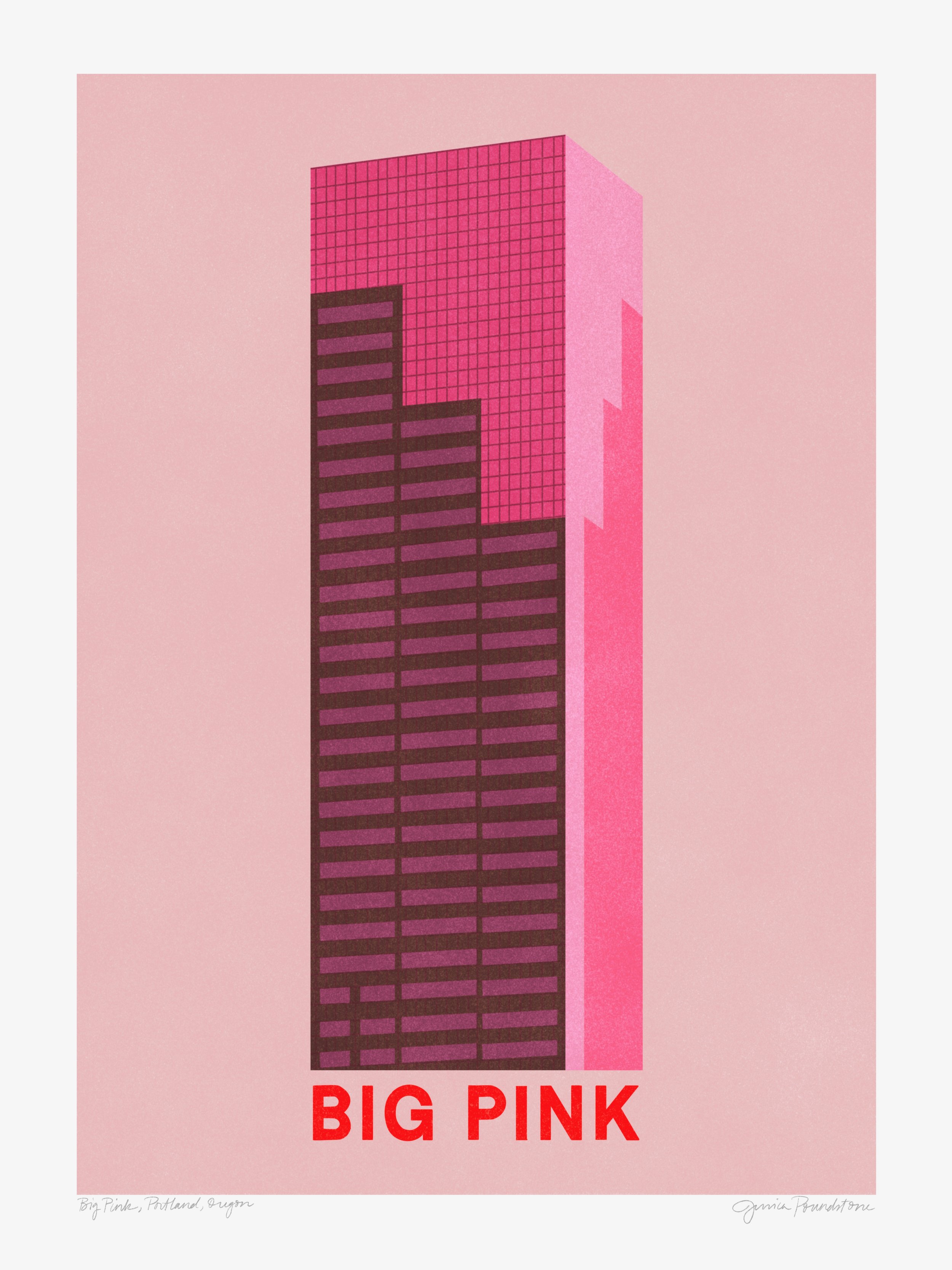 Big Pink - Jessica Poundstone - Portland Prints.jpg