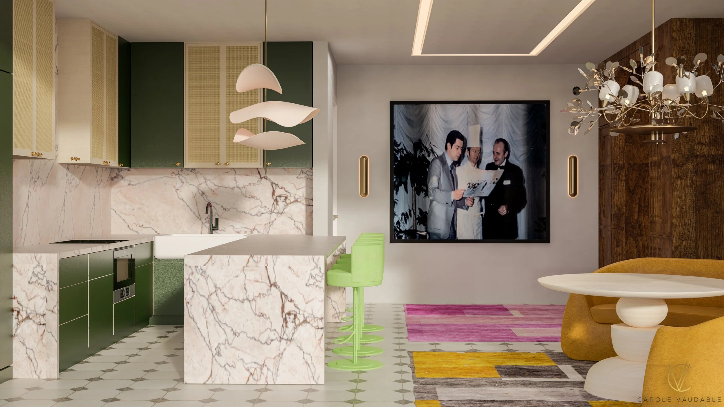 How I use colors in my interior design projects!