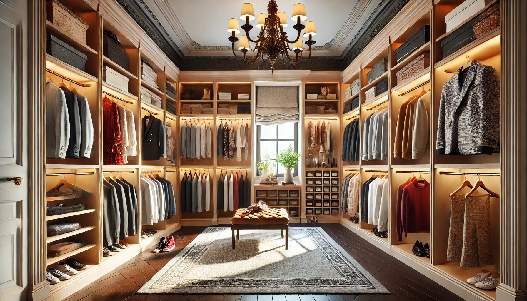 Tailored luxury: my approach to designing your perfect walk-in closet