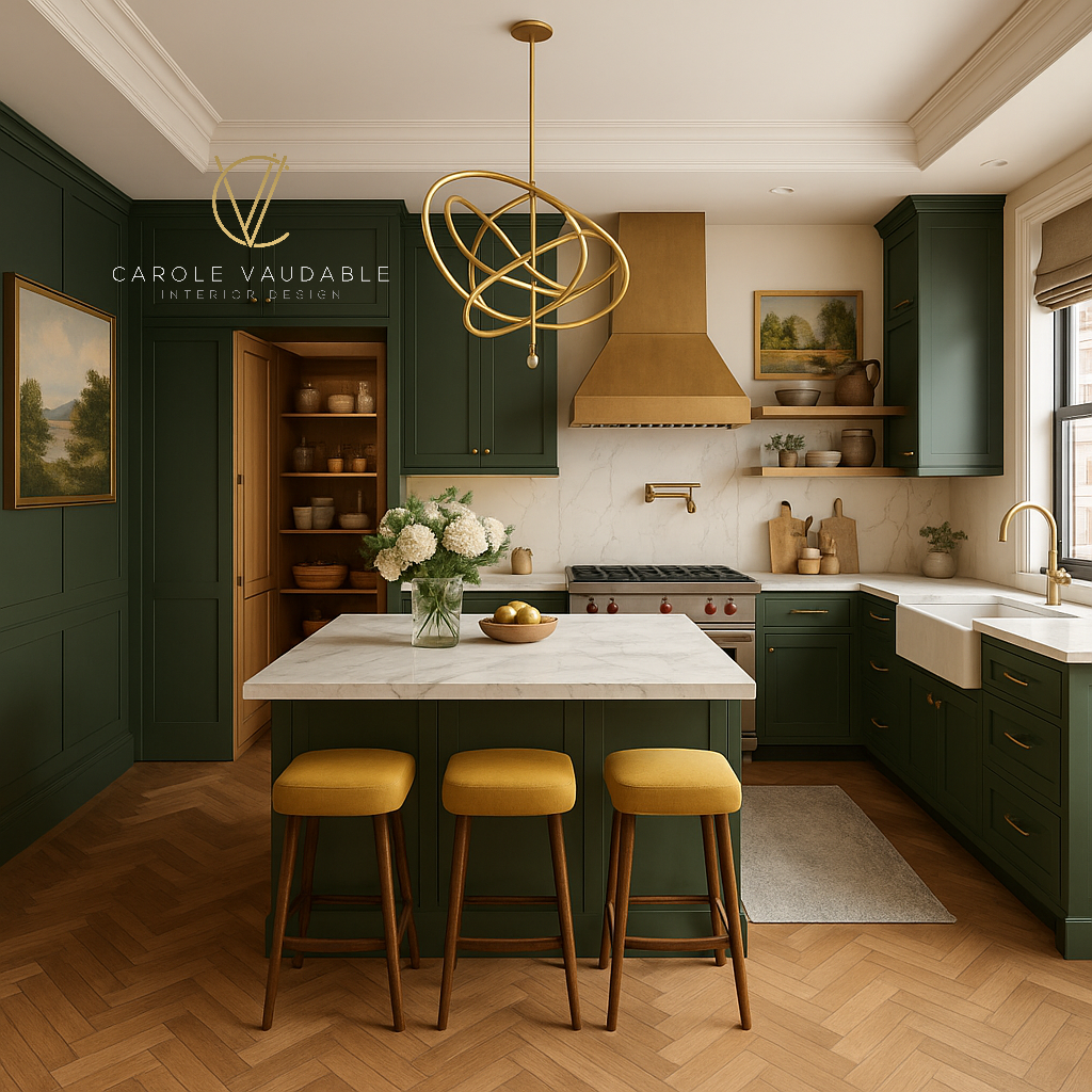 Carole Vaudable Interior Design_Lincoln Square_Green Kitchen.png