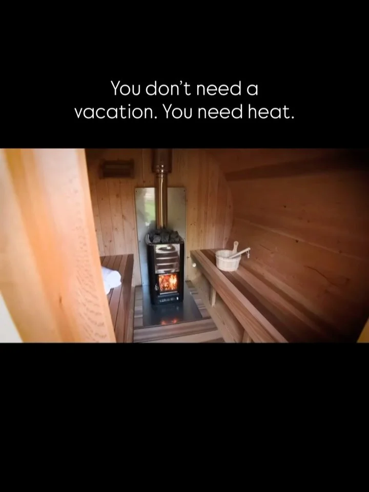 Everyone thinks they&rsquo;re burned out.
I think most of us are just chronically cold, emotionally and physiologically.

There&rsquo;s a 20-year Finnish study (2,300+ men) showing that people who used the sauna 4-7 times a week had dramatically lowe