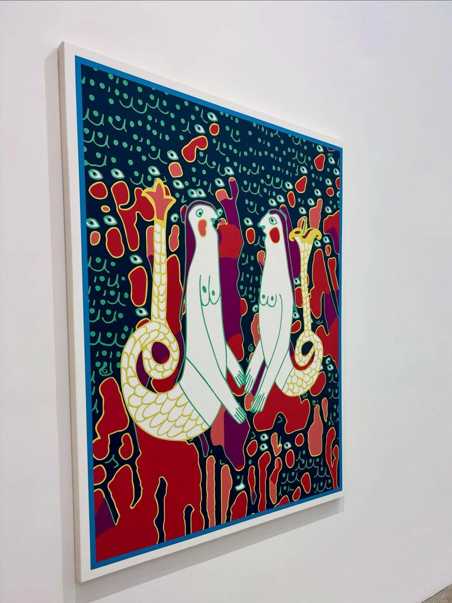 🔵 What if history is less about facts and more about symbols? Part 2

That question hits differently when you know the artist, Stass Shpanin, born in 1990, grew up between the Soviet Union (Azerbaijan) and the United States, watching national symbol