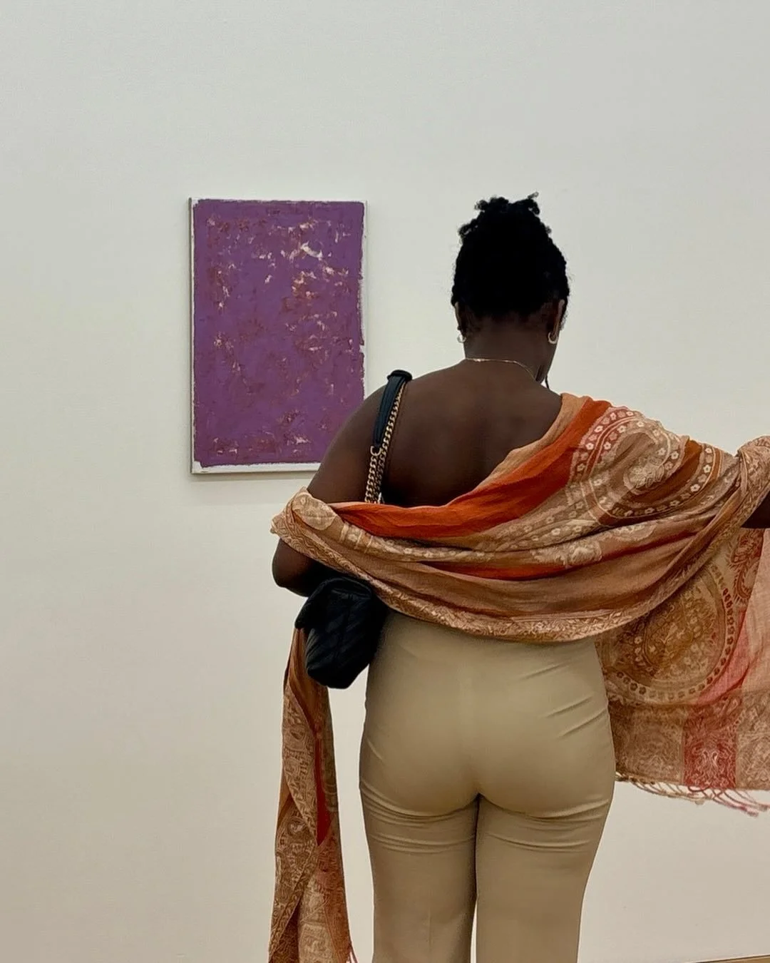 John Zurier, whose painting I show here, spends a lot of time in Iceland. He paints in a farmhouse surrounded by mountains, wind and slow changing light.

He chooses still places, to get isolation and silence.
When you live like that, you start notic