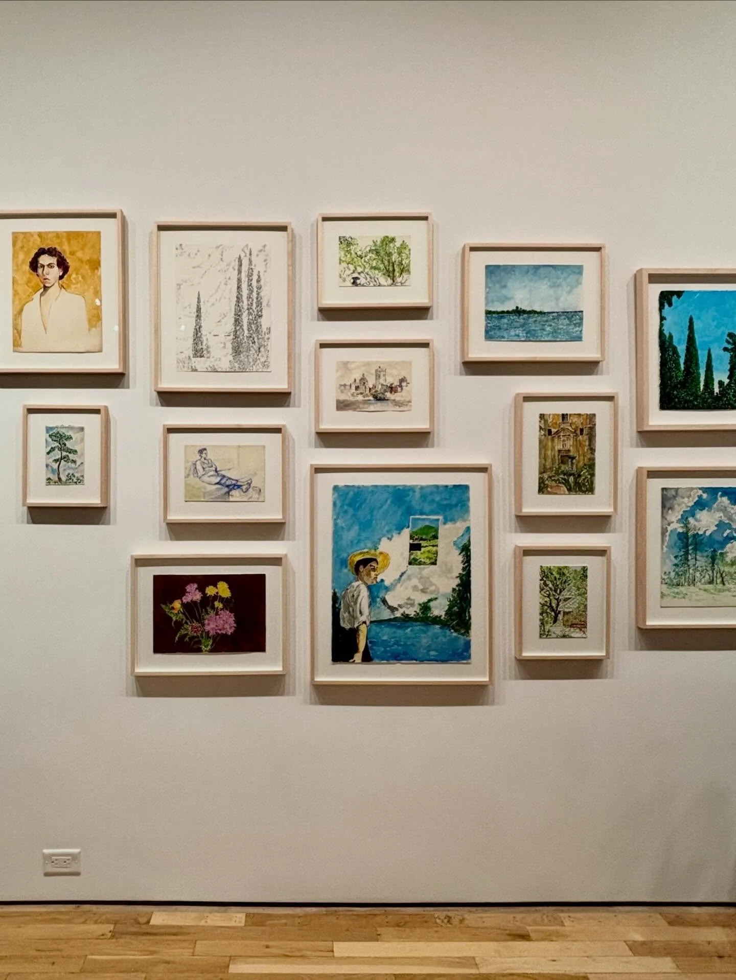 🔵 What makes a work feel intimate instead of impressive?

It&rsquo;s the scale, the softness, the fact that nothing is trying too hard. You look at it and it feels close to you.

The watercolor stays light and fluid, almost unfinished, which makes i