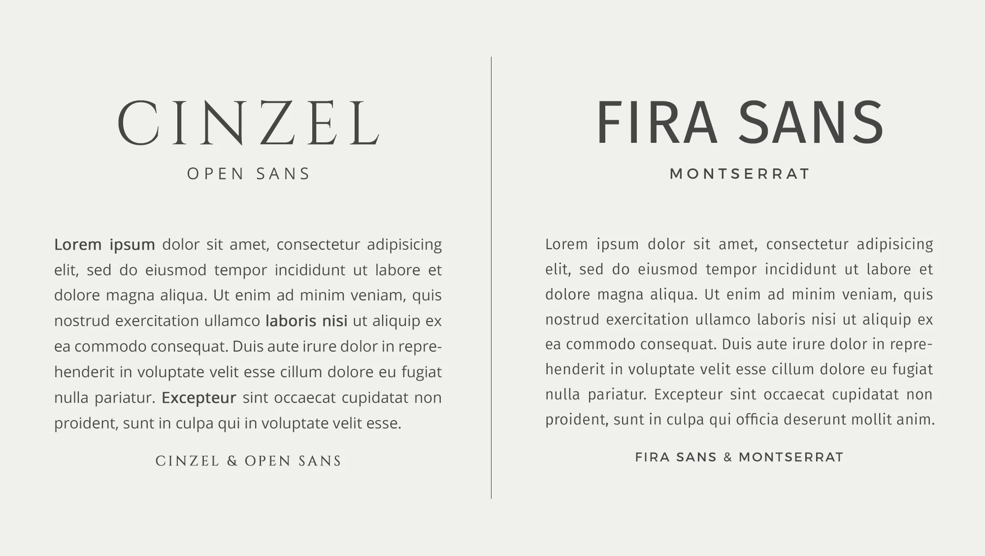 2 examples of font pairings | www.whiteboxdesignstudio.com