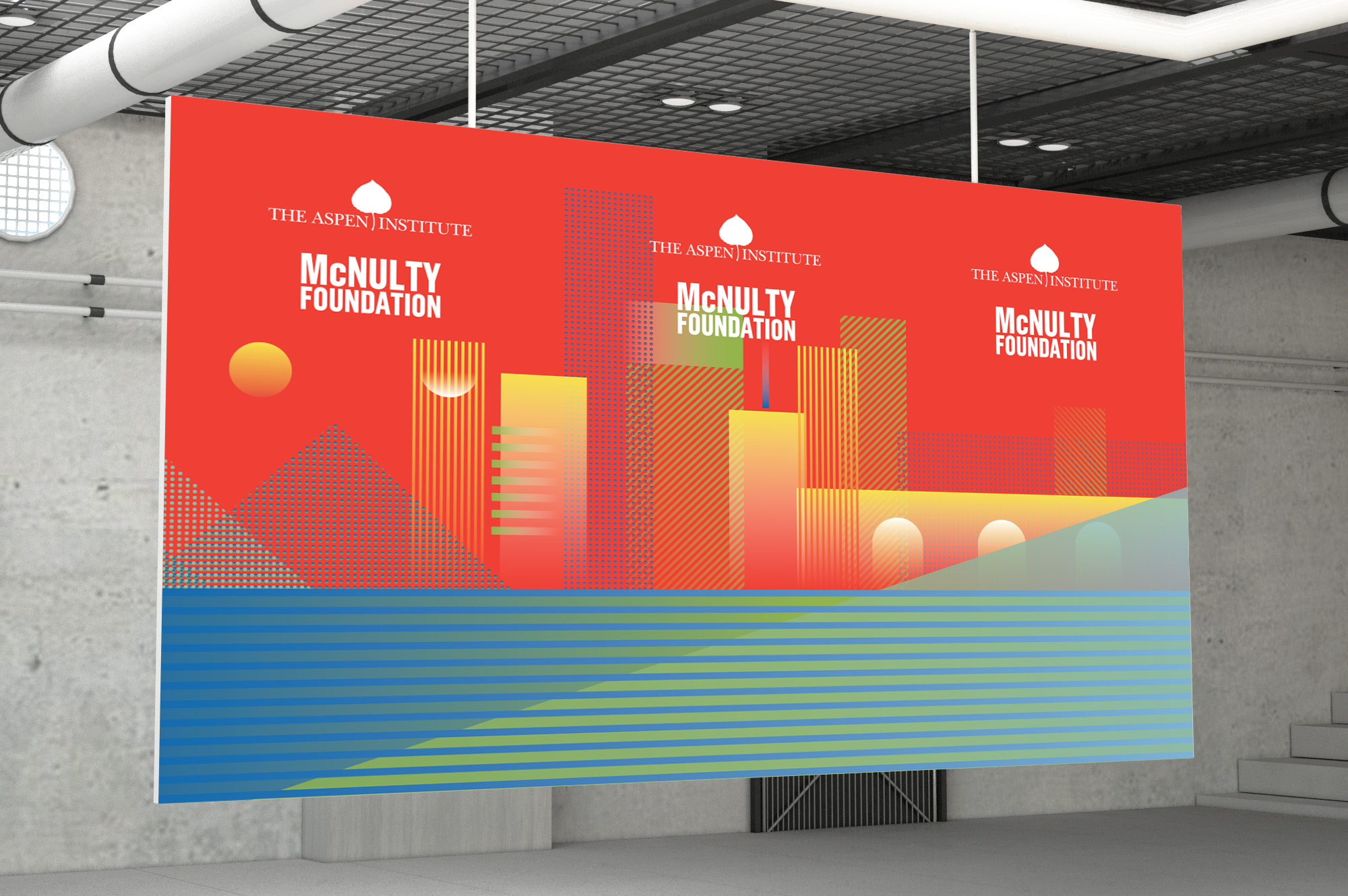 Socrates Cartagena event collateral-stage backdrop