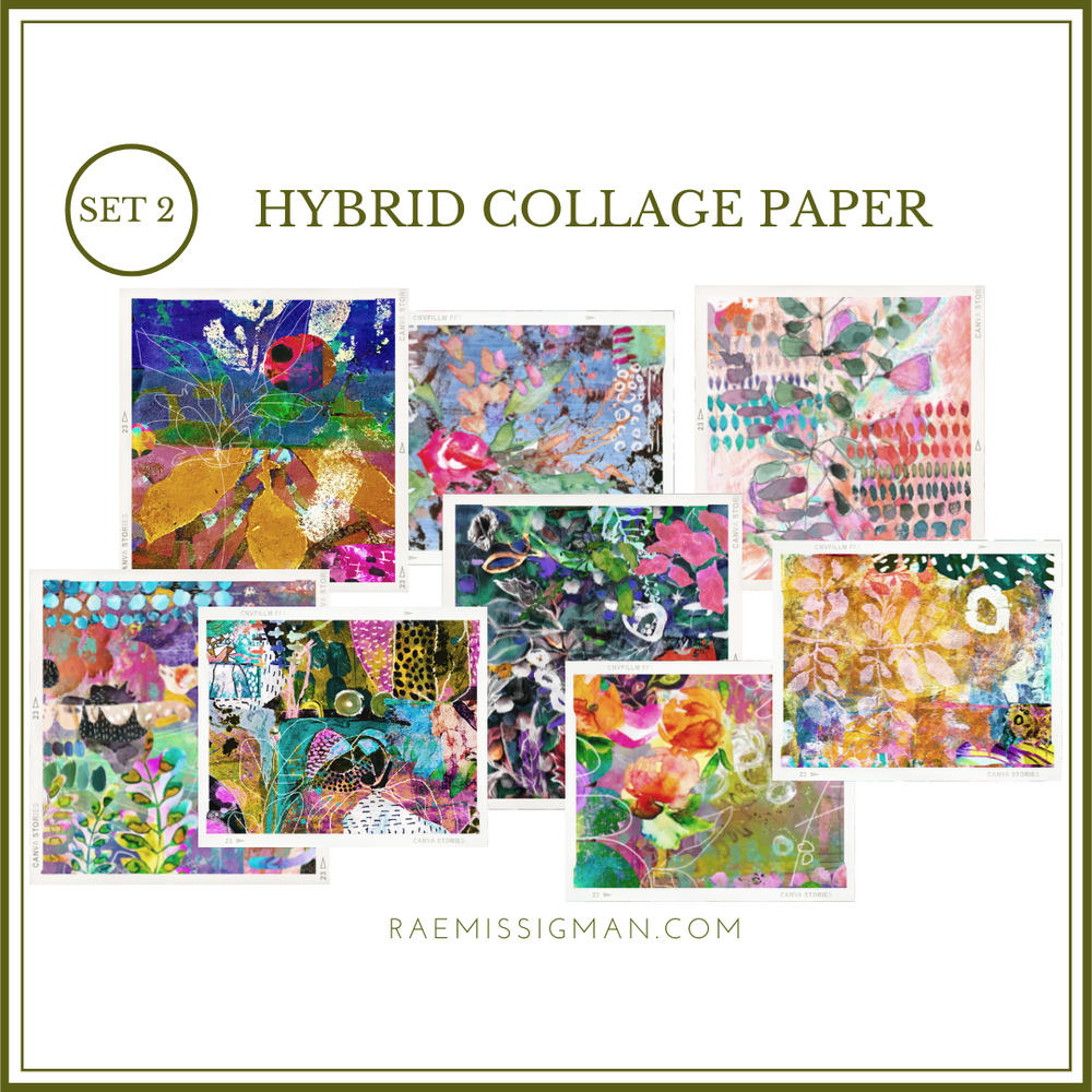 Hybrid Collage Paper Set 1 — RAE MISSIGMAN