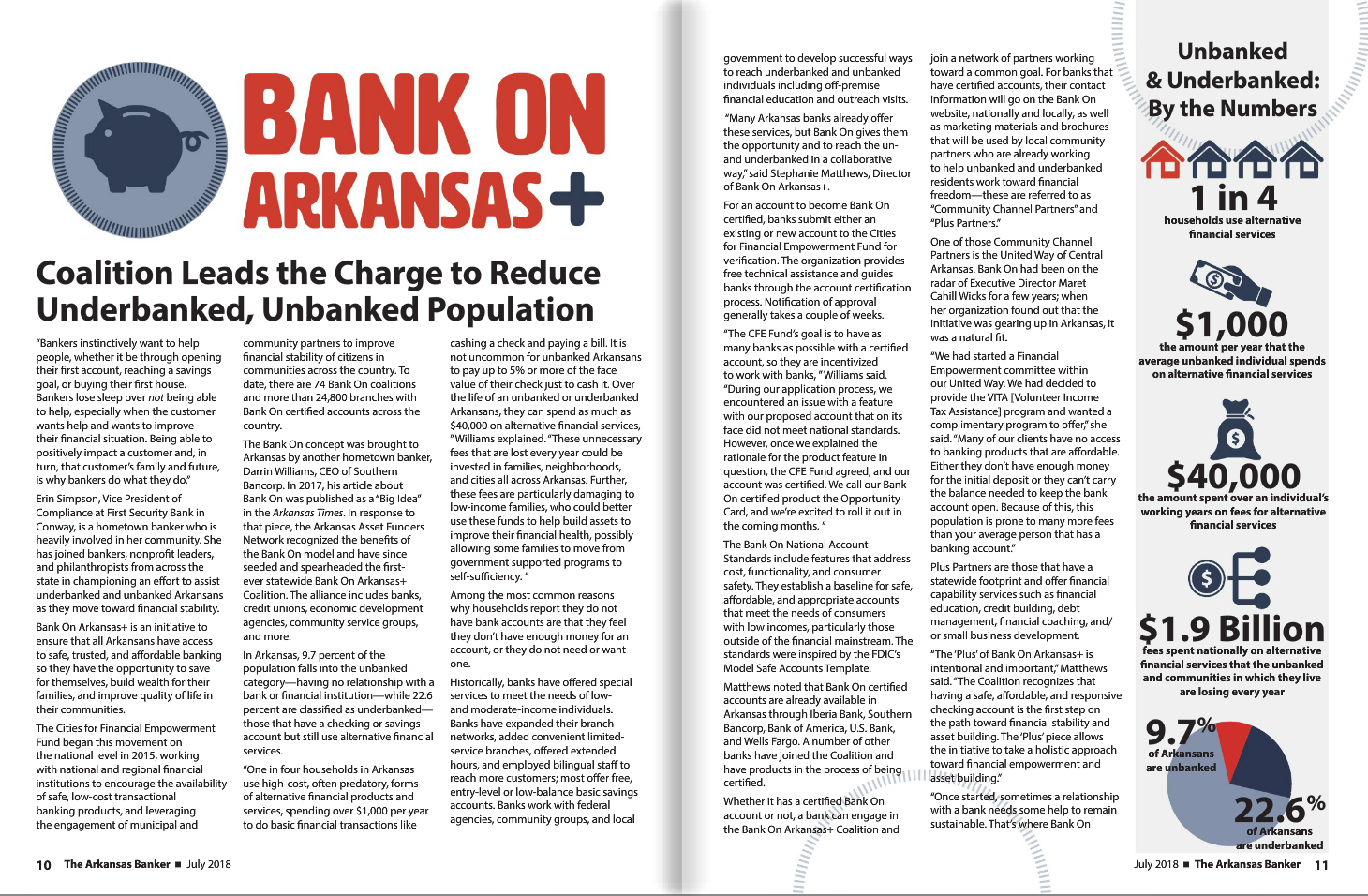 Arkansas Banker – July 2018 Article