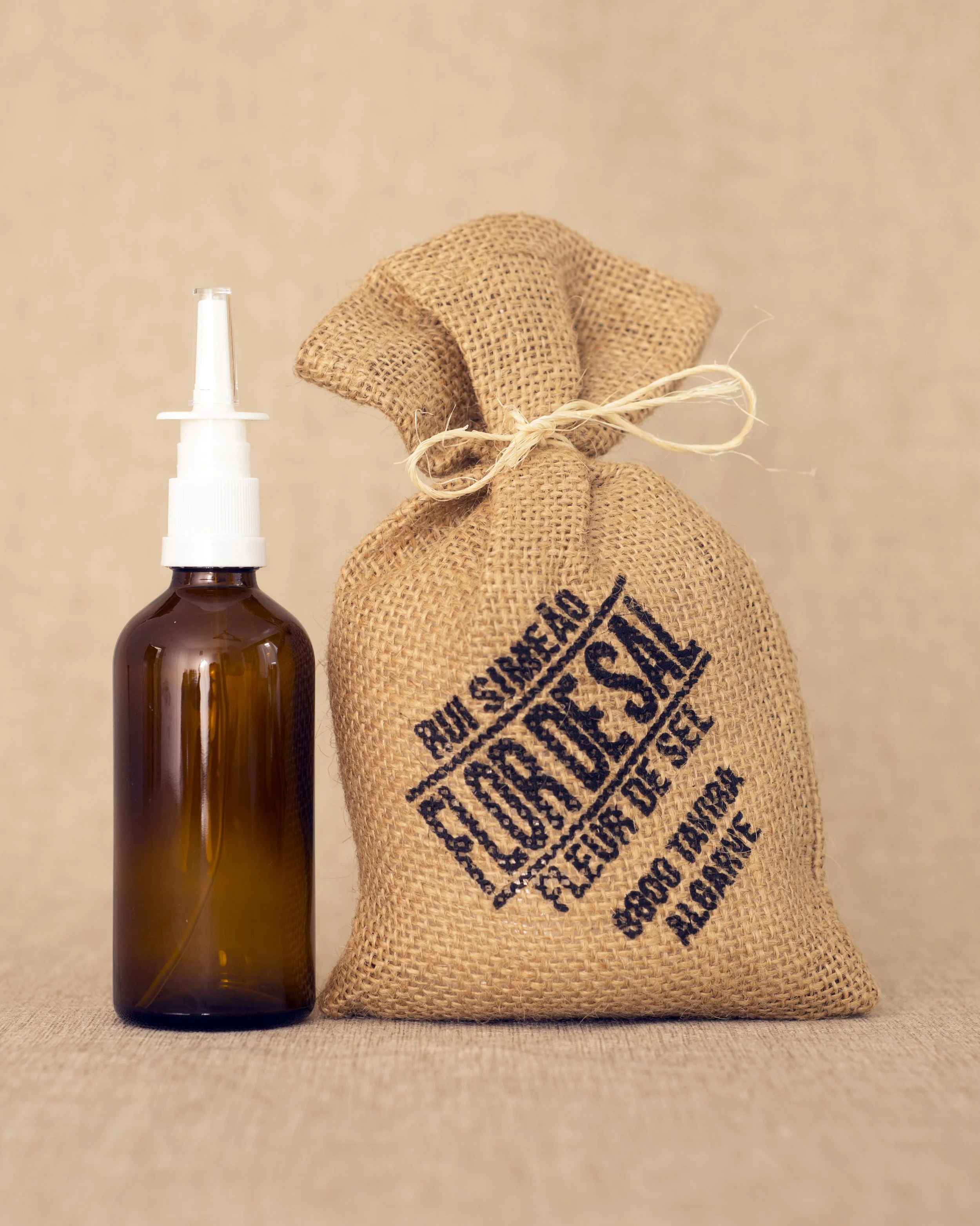 Nasal Sprayer With Sea Salt