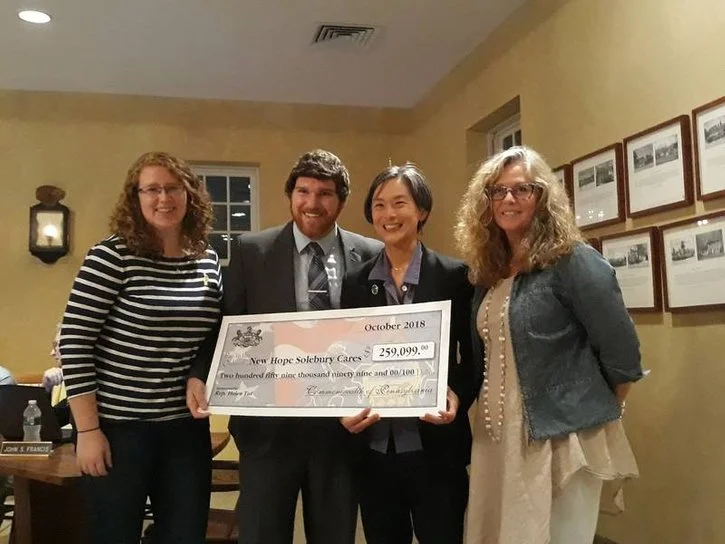Helen Tai Presents New Hope Solebury Cares Grant Funds for Strengthening Families Program 10-14 Read More Here