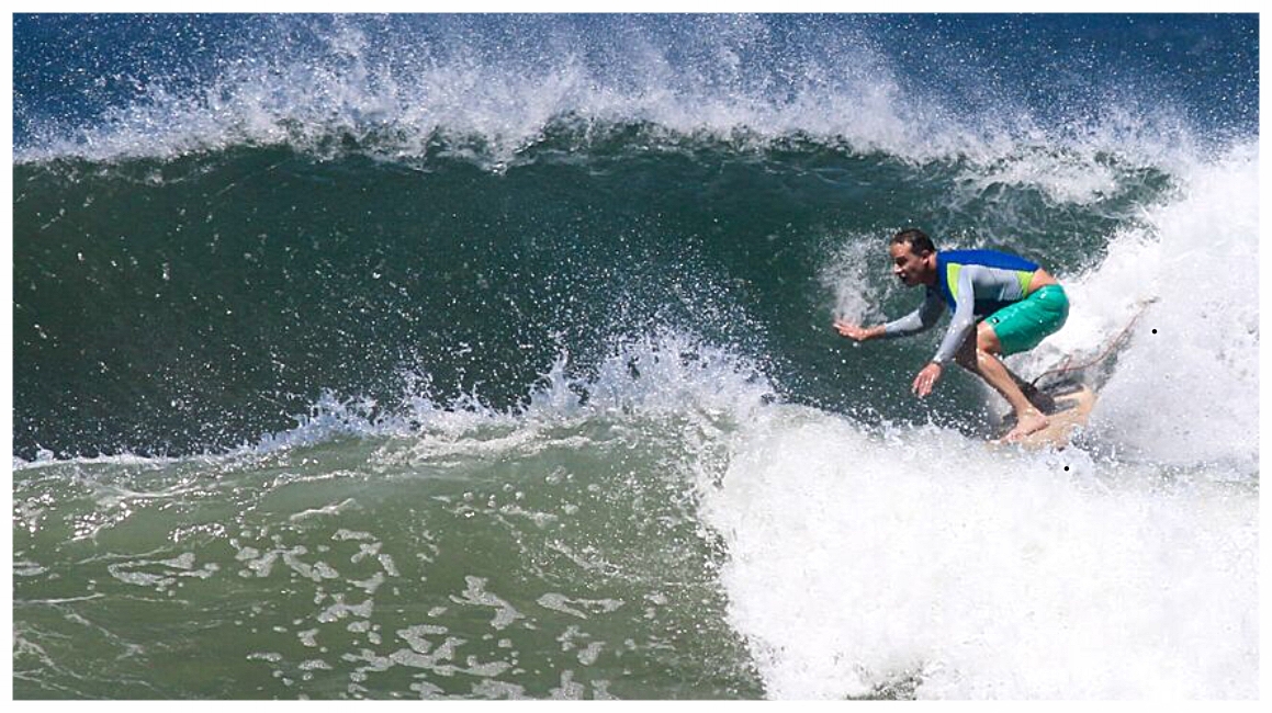 Local Surfer Teddy Kotz
