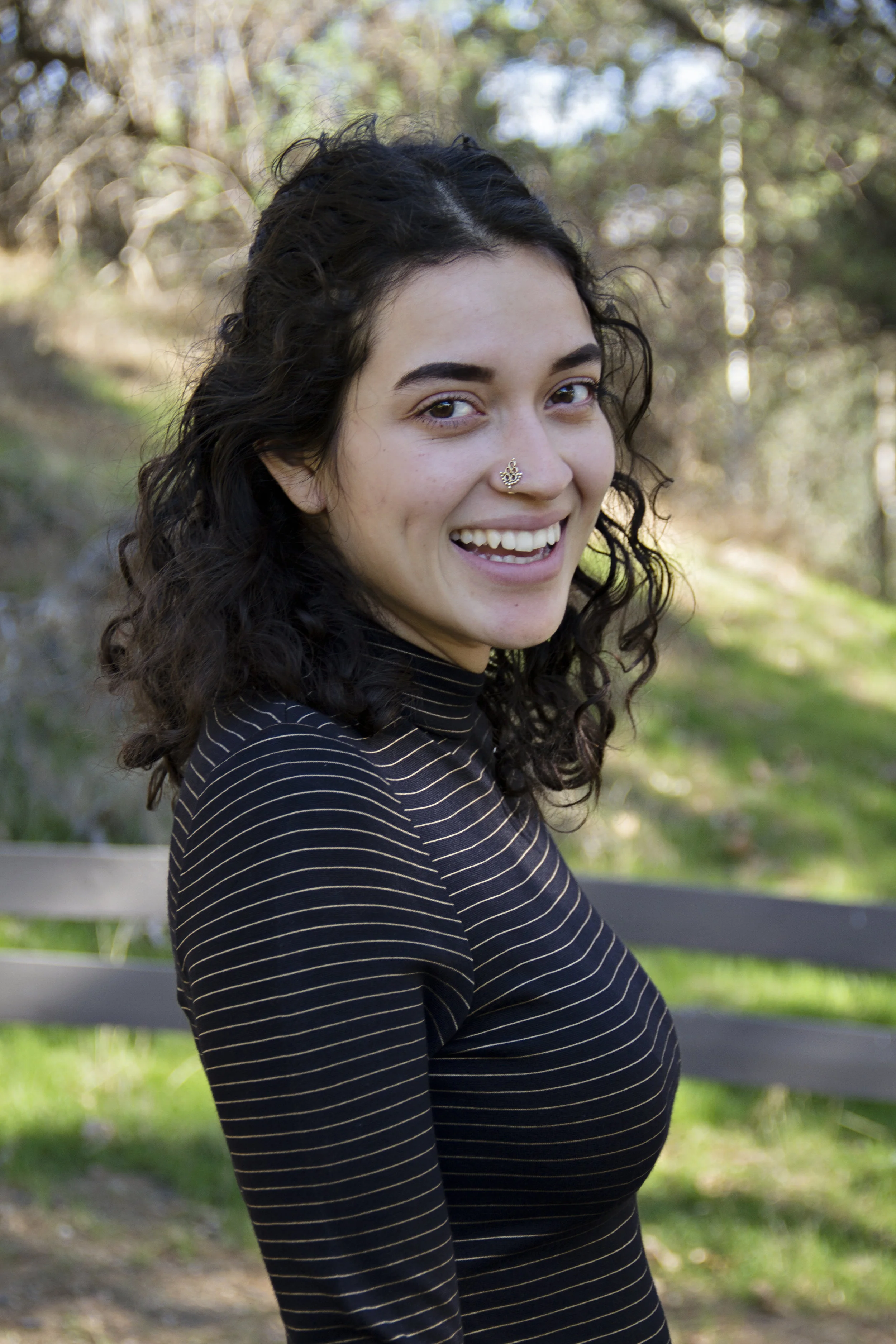 Bold & Gold Striped Dress