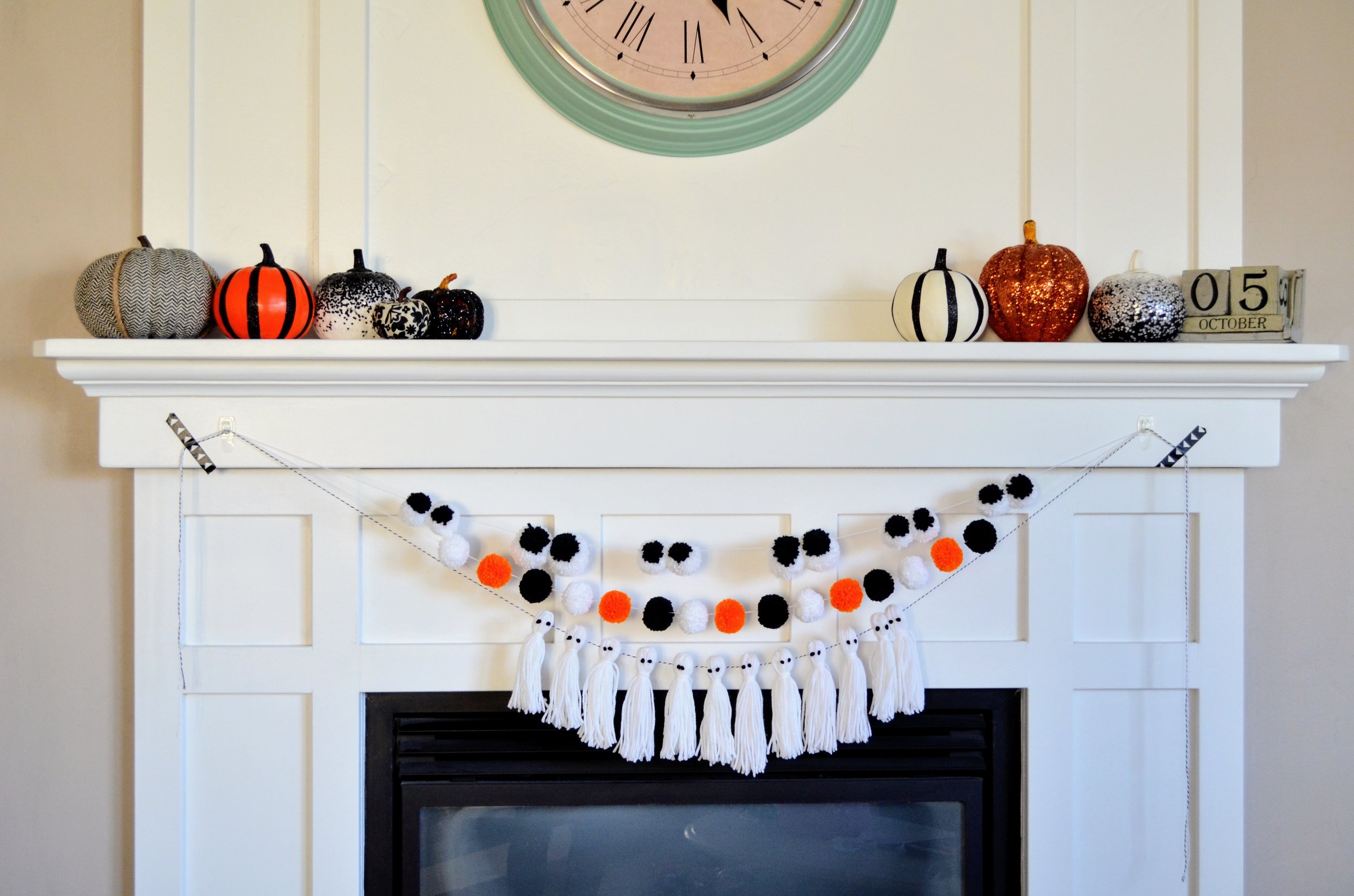 Eyeballs and Ghosts - Spooky Handmade Halloween Decor! — Apricot ...