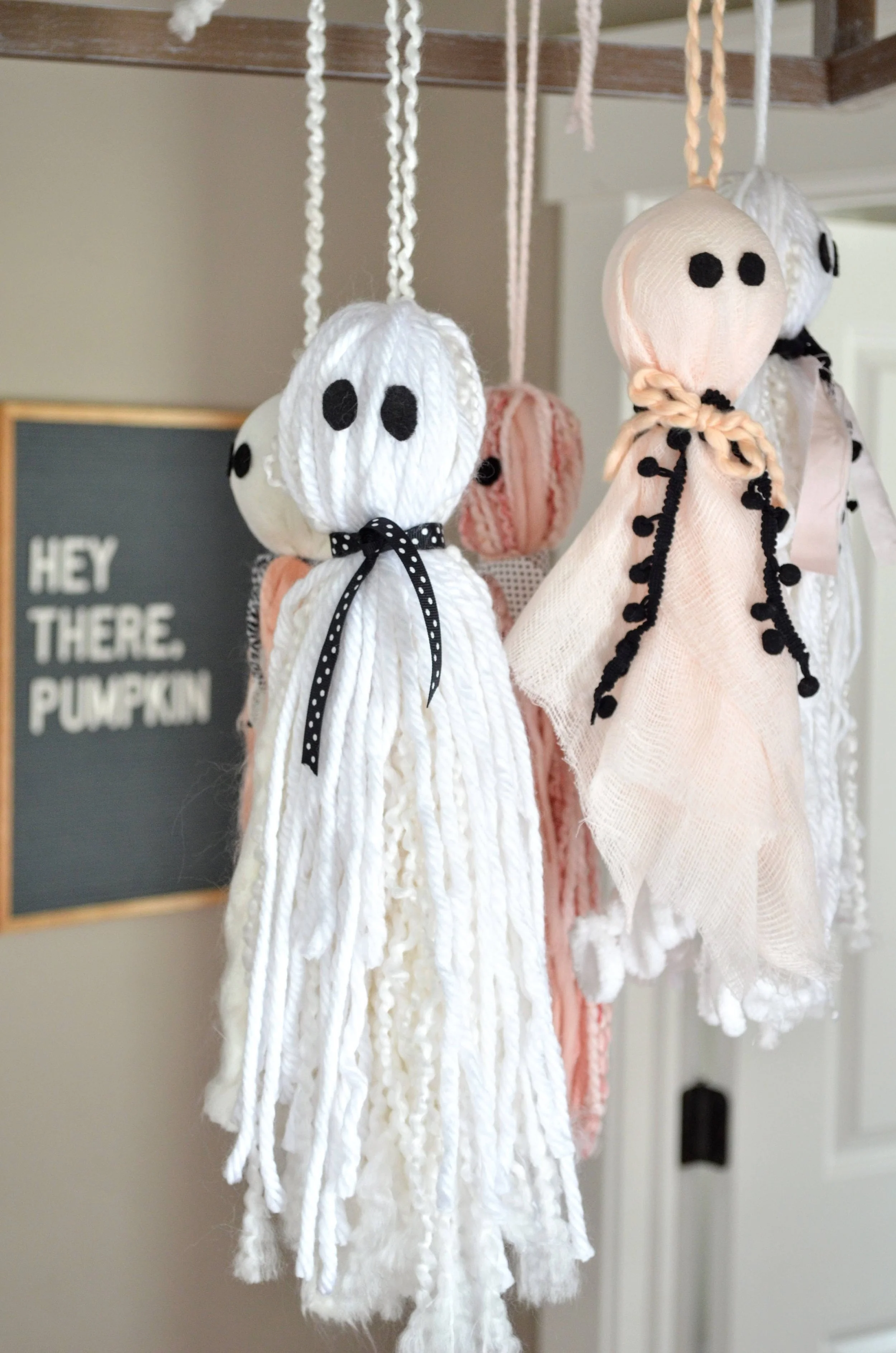 Yarn Ghosts Four Ways — Apricot Polkadot