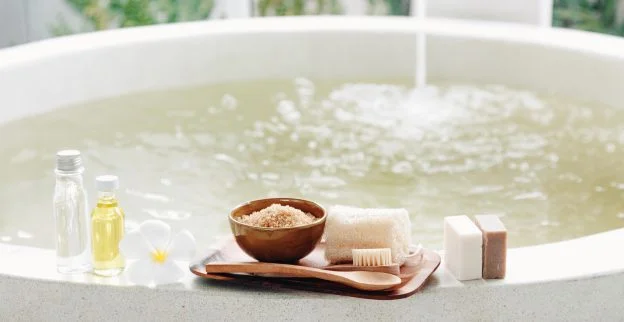 Self care detox bath